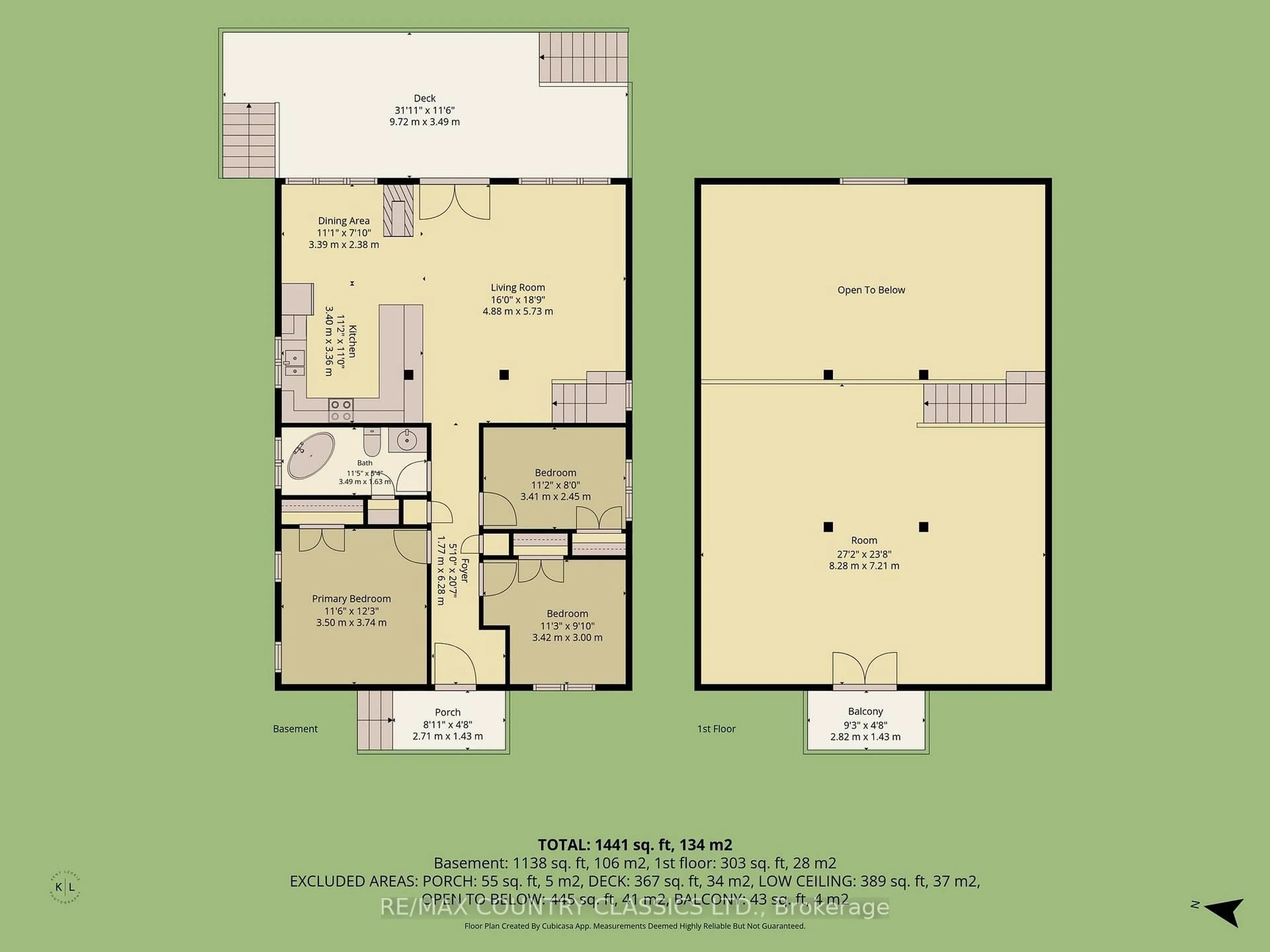 Floor plan for 203 Doc Evans Rd, North Kawartha Ontario K0L 1A0
