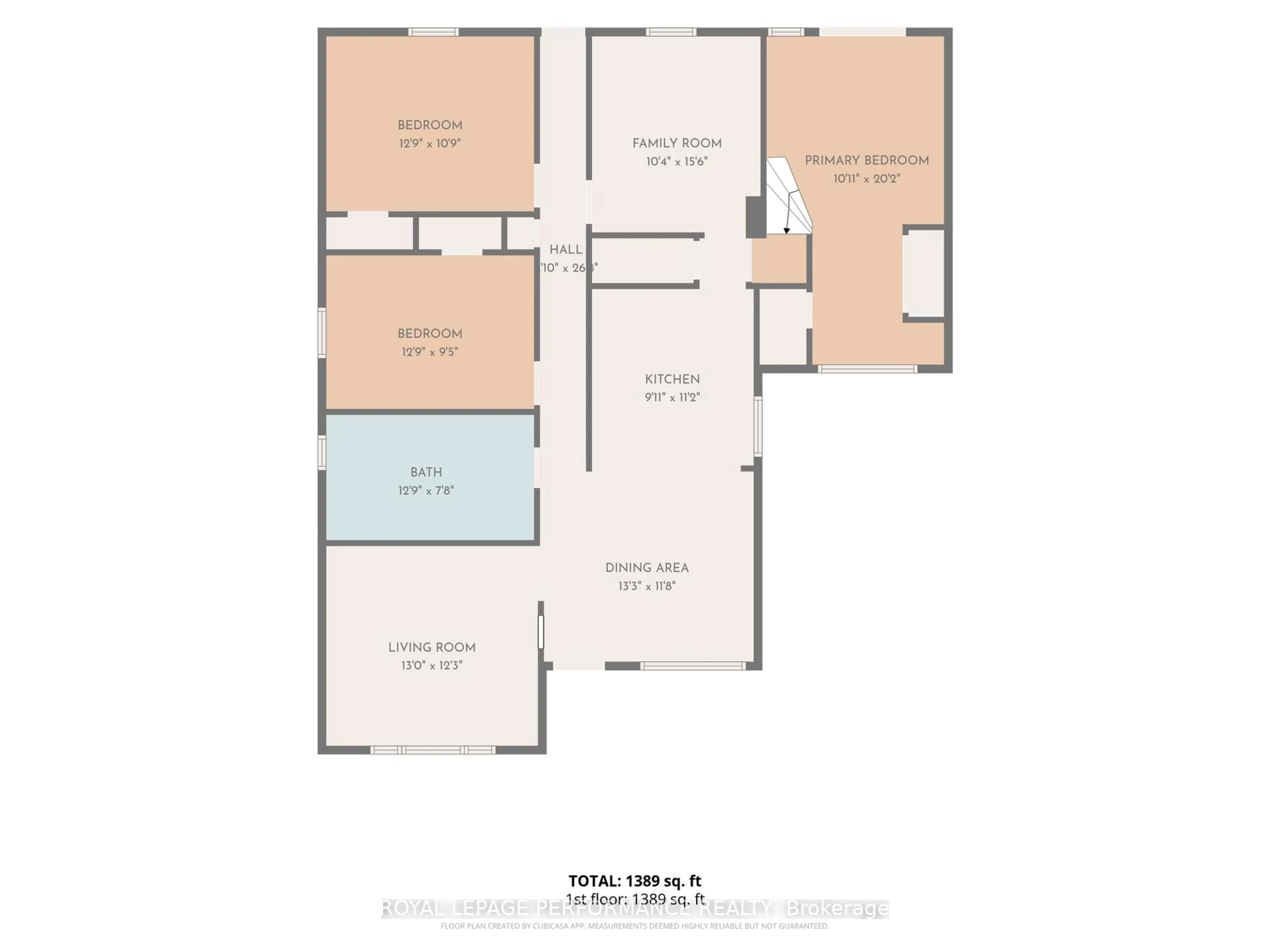 Floor plan for 464 Laurier St, Hawkesbury Ontario K6A 2A6