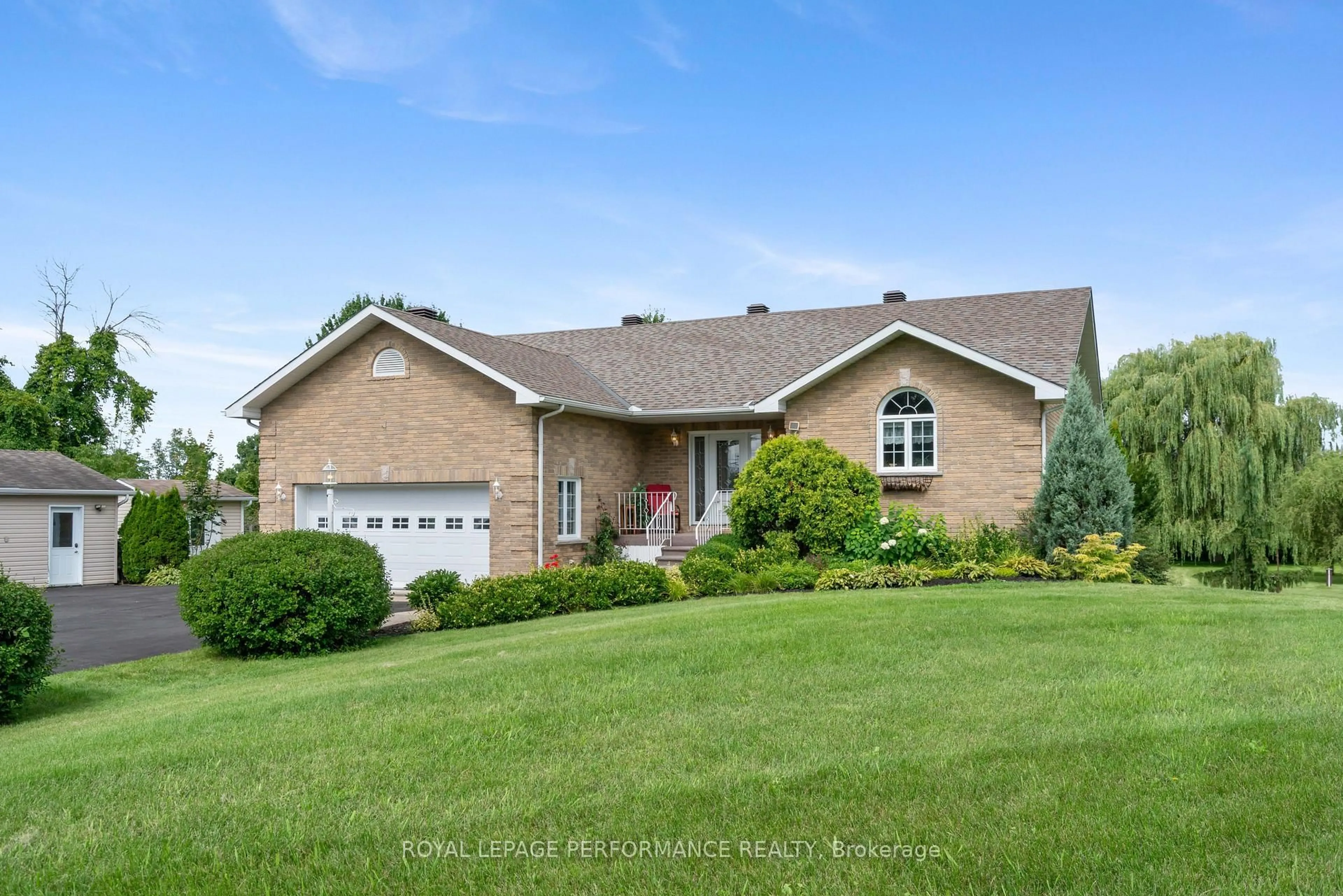 Home with brick exterior material, street for 18245 Tyotown Rd, South Glengarry Ontario K6H 7S7
