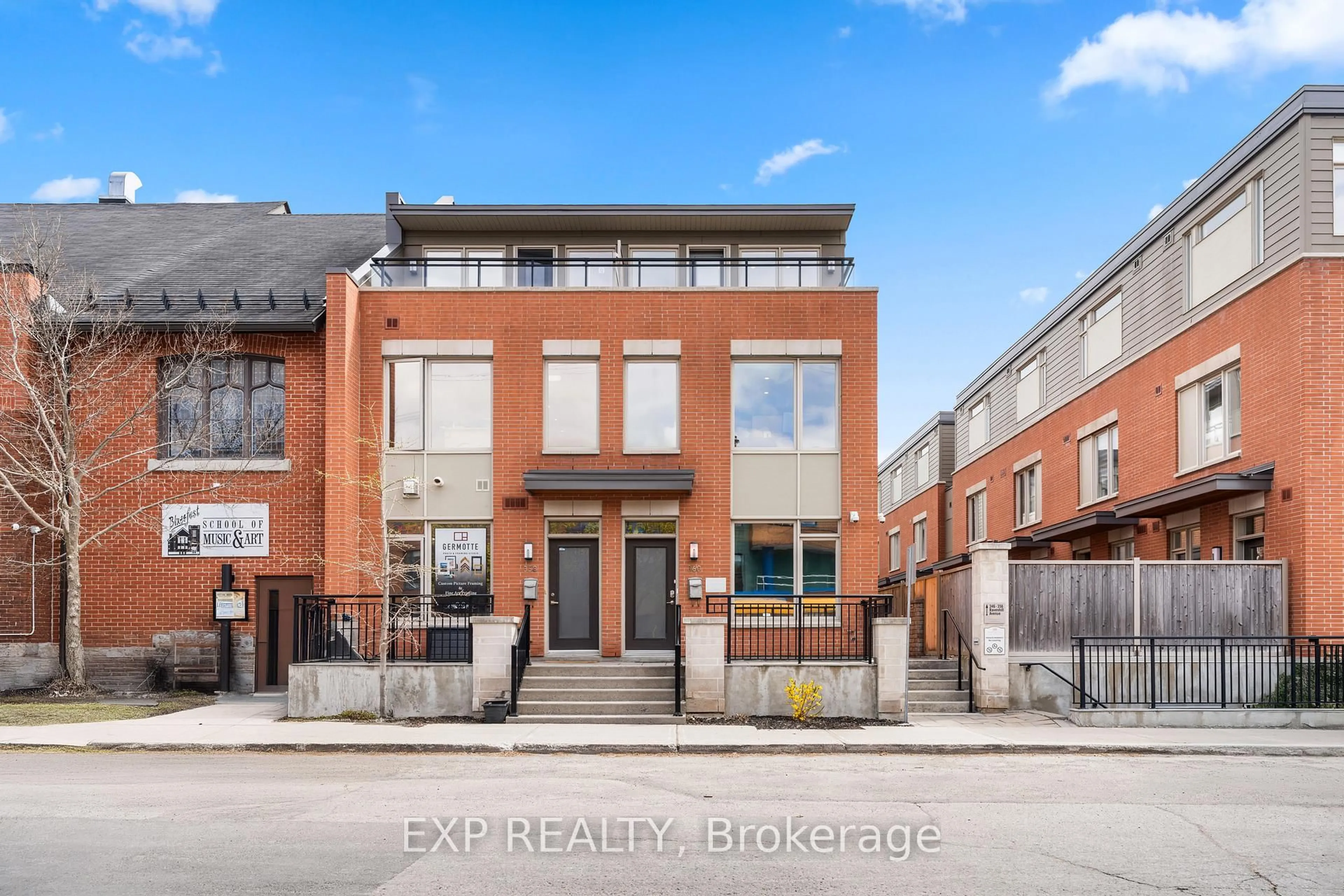 Home with brick exterior material, street for 360 Ravenhill Ave, Ottawa Ontario K2A 1S5