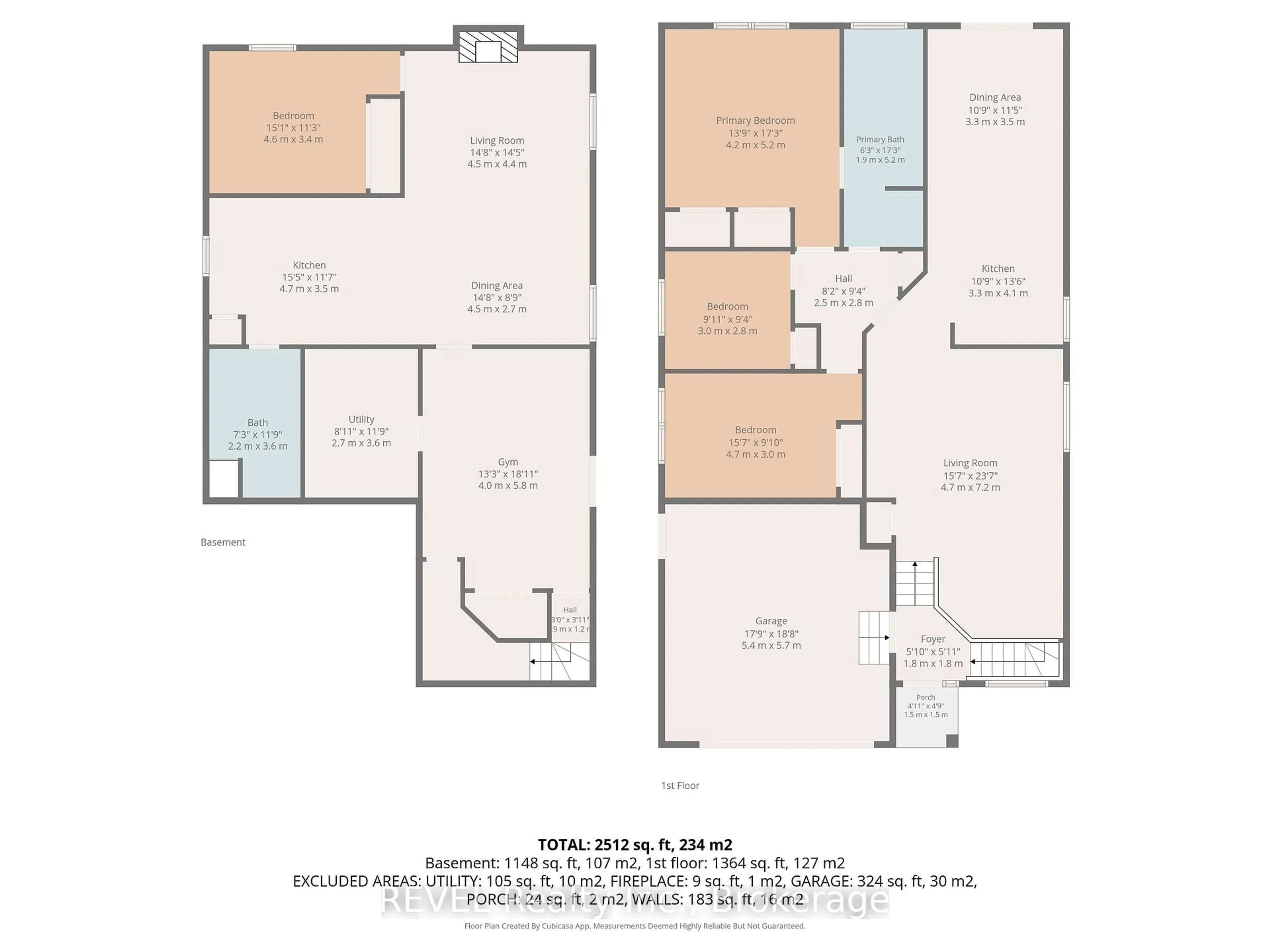 Floor plan for 126 Westland St, St. Catharines Ontario L2S 4E2