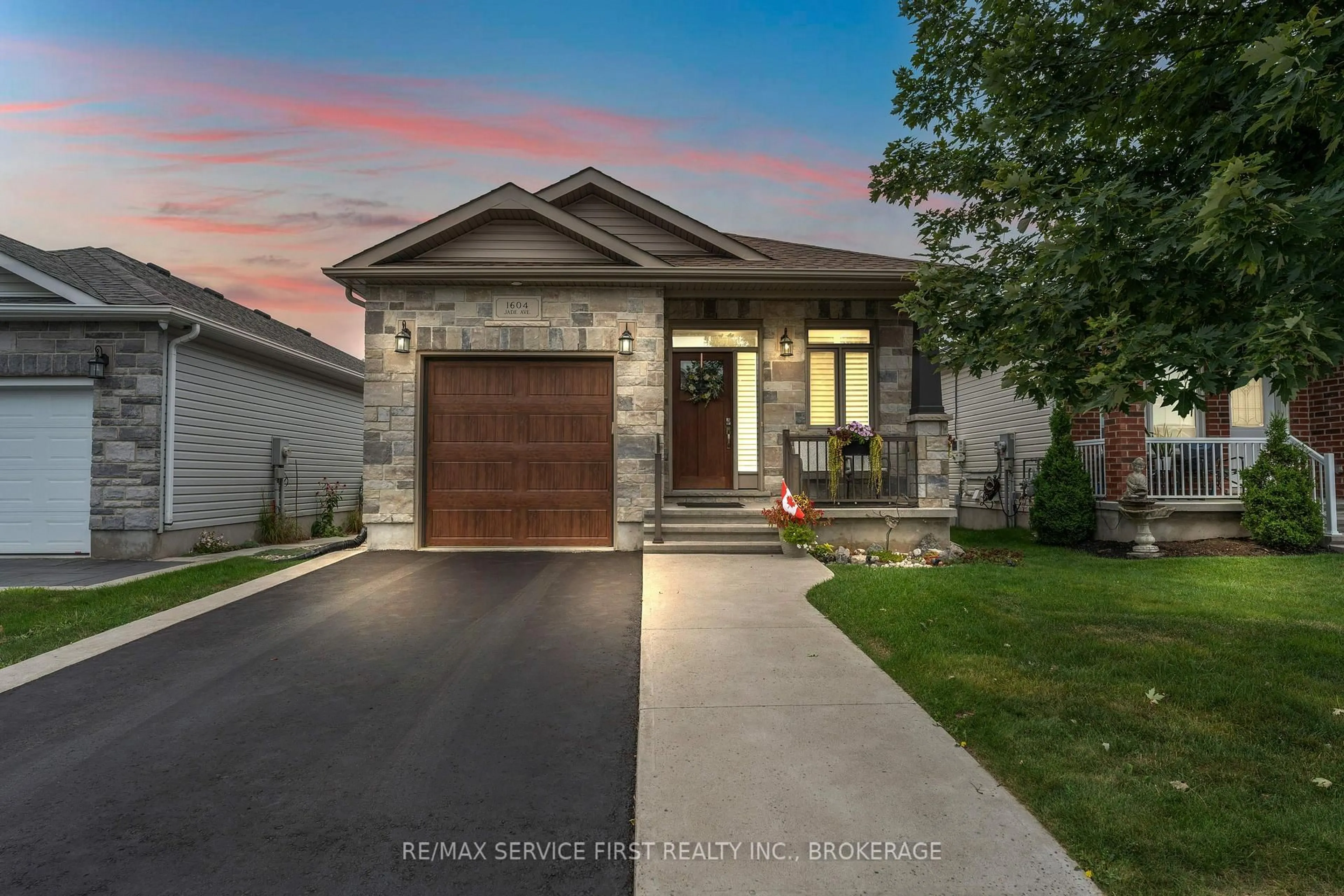 Home with brick exterior material, street for 1604 Jade Ave, Kingston Ontario K7P 0M1