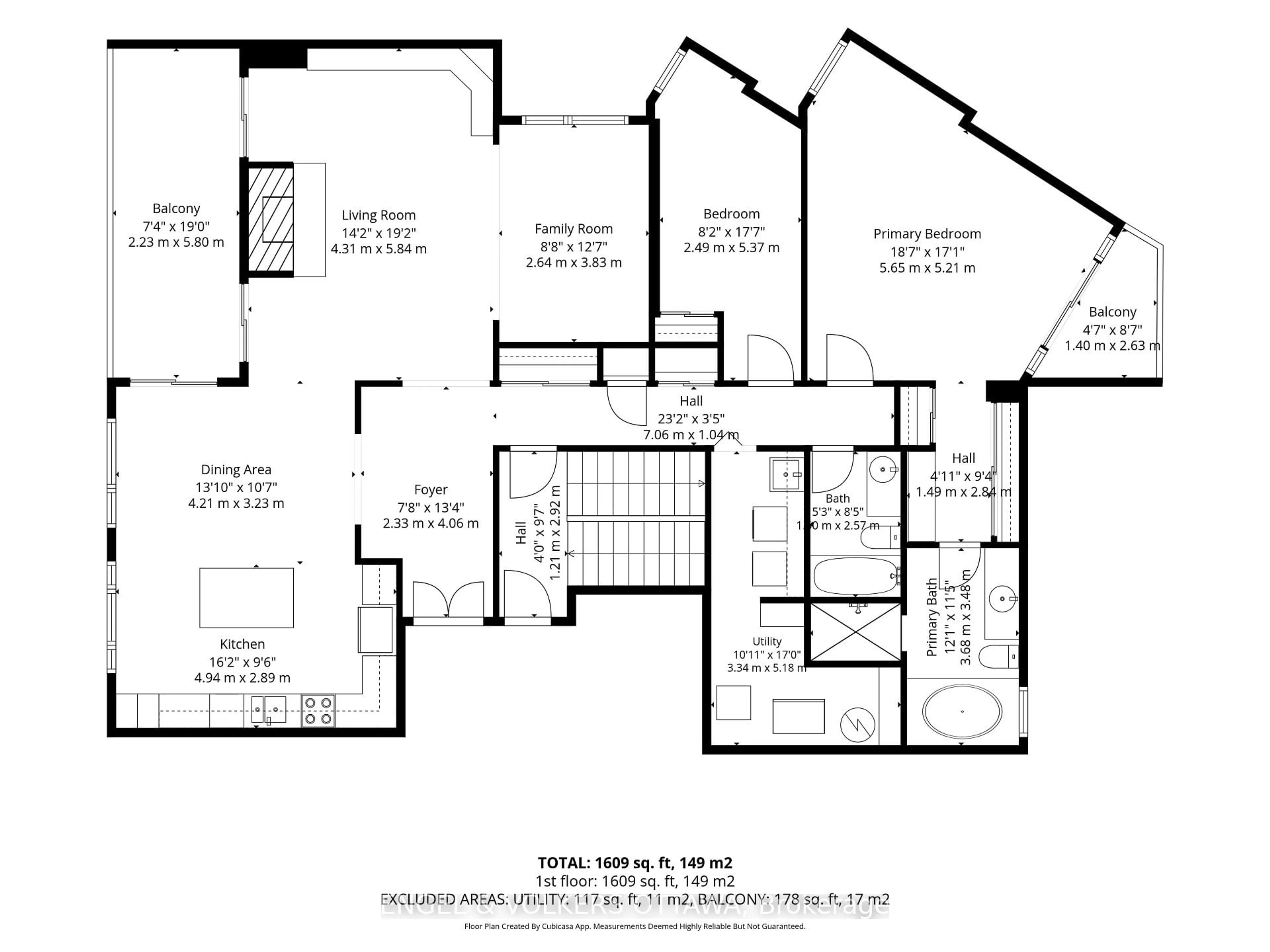 Floor plan for 555 Wilbrod St #801, Ottawa Ontario K1N 5R4