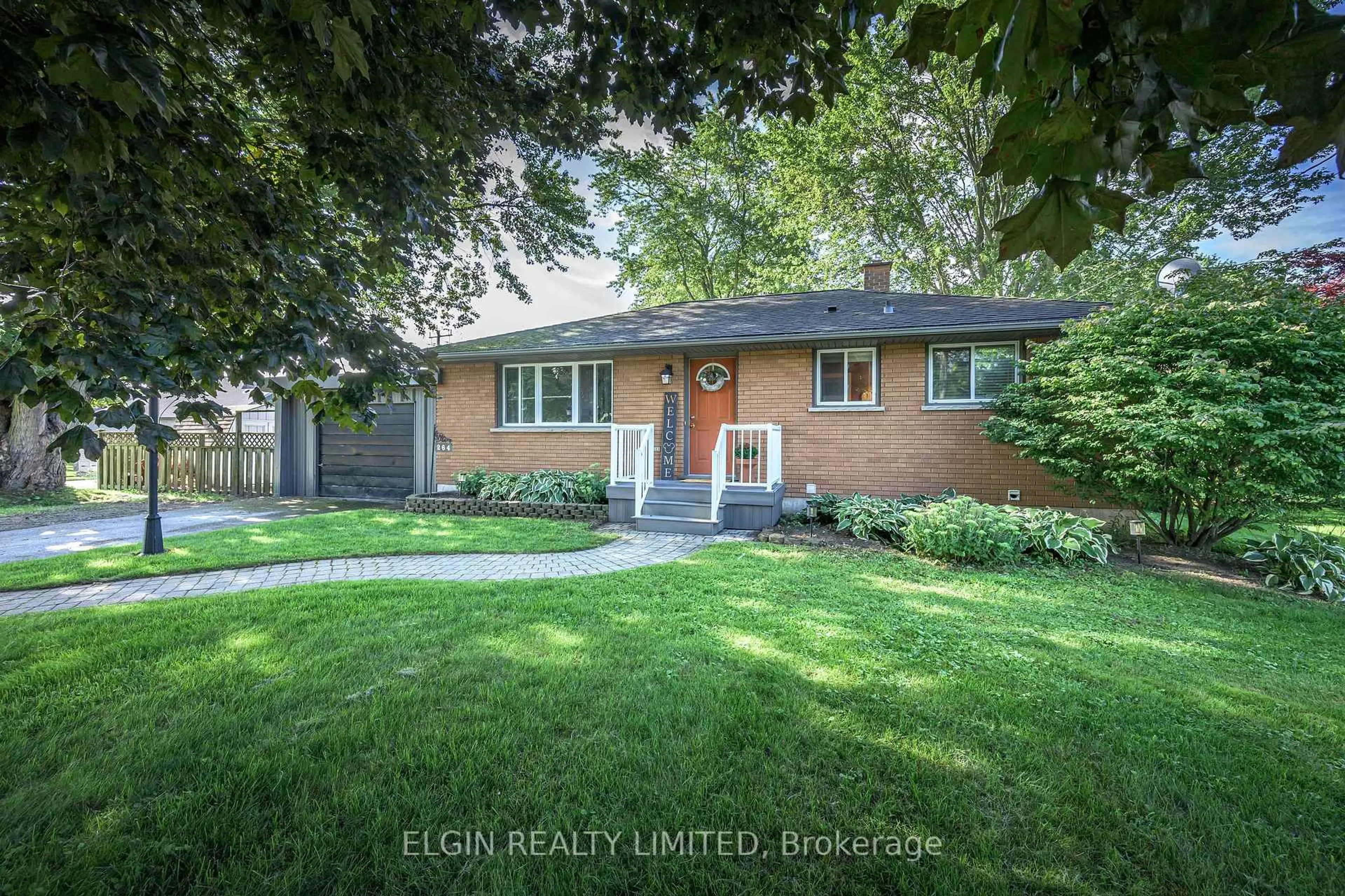 Home with brick exterior material, street for 264 Hill St, Central Elgin Ontario N5L 1J8