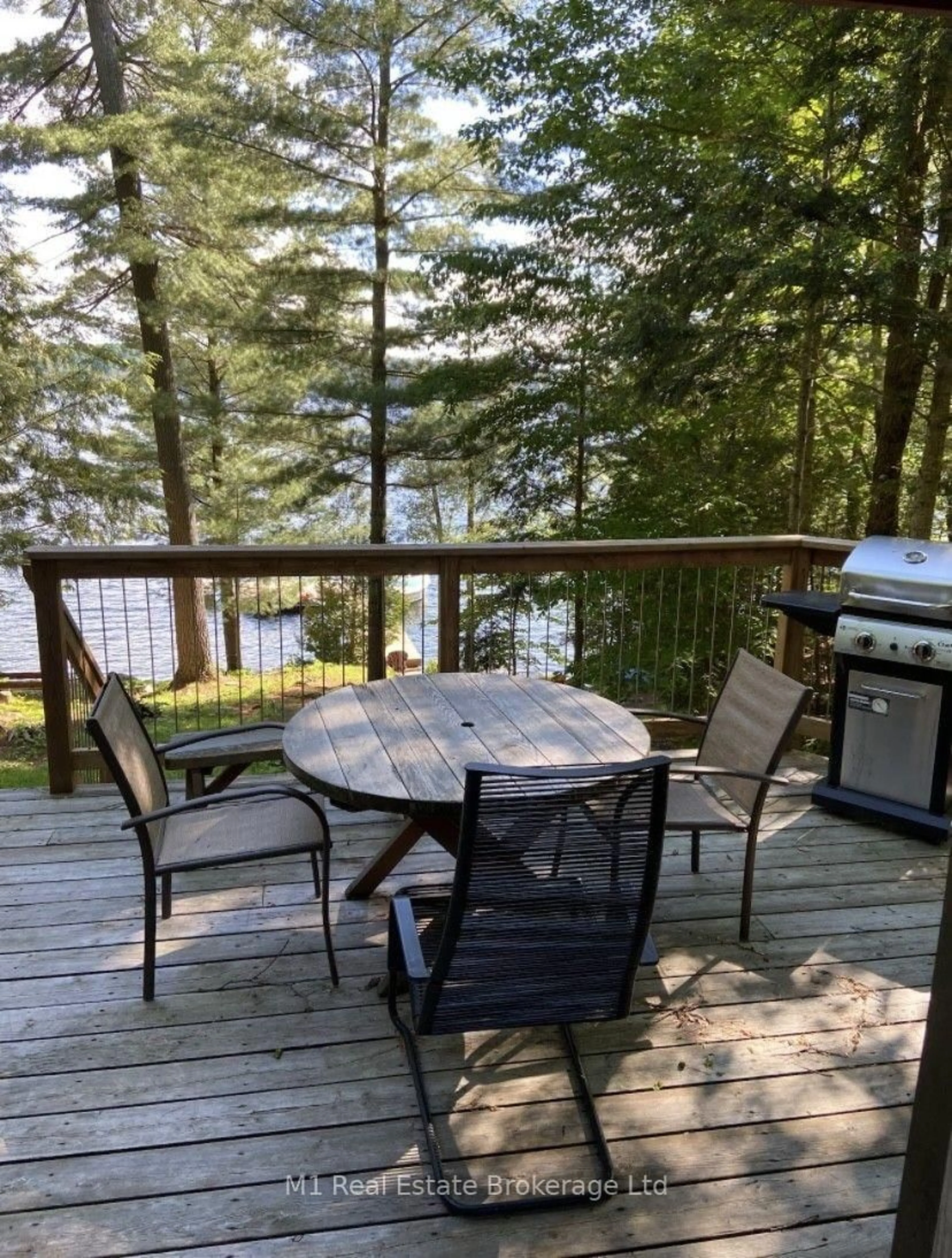 Patio, water/lake/river/ocean view for 2322 Wilkinson Rd, Dysart et al Ontario K0M 1S0