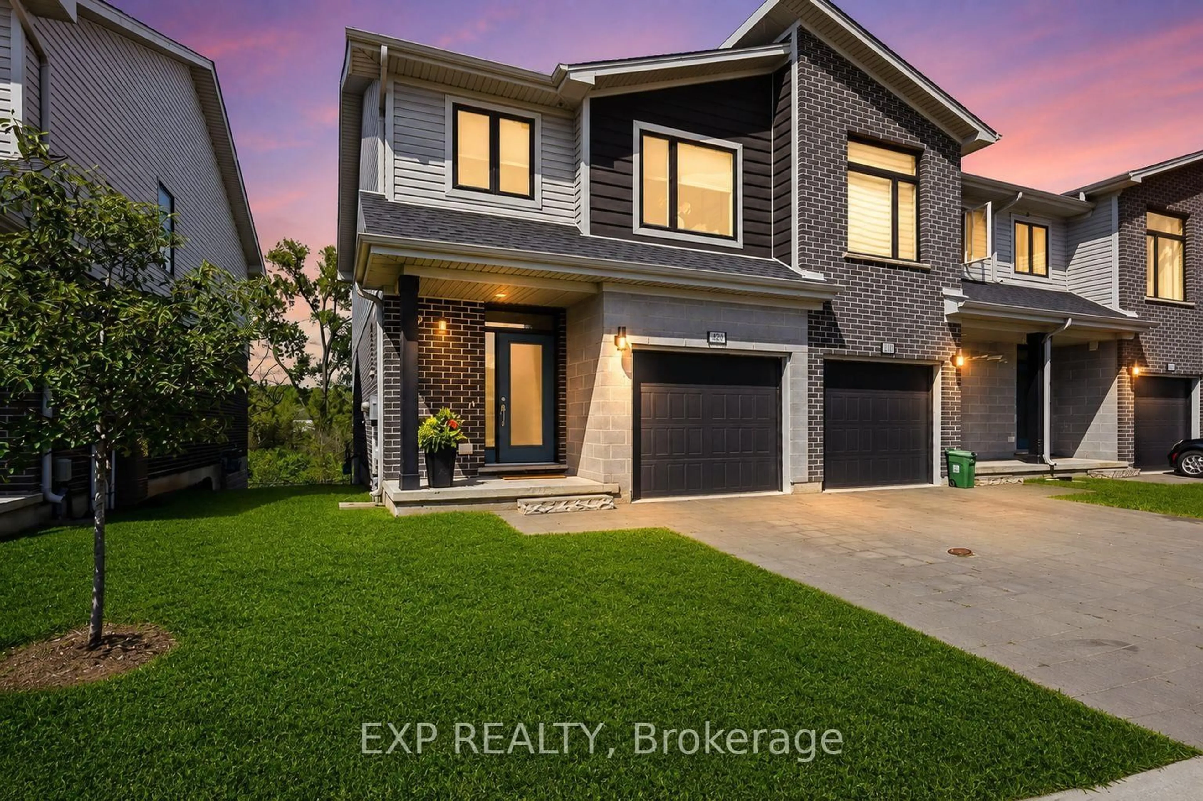 Home with brick exterior material, street for 177 Edgevalley Rd #120, London East Ontario N5V 0C5