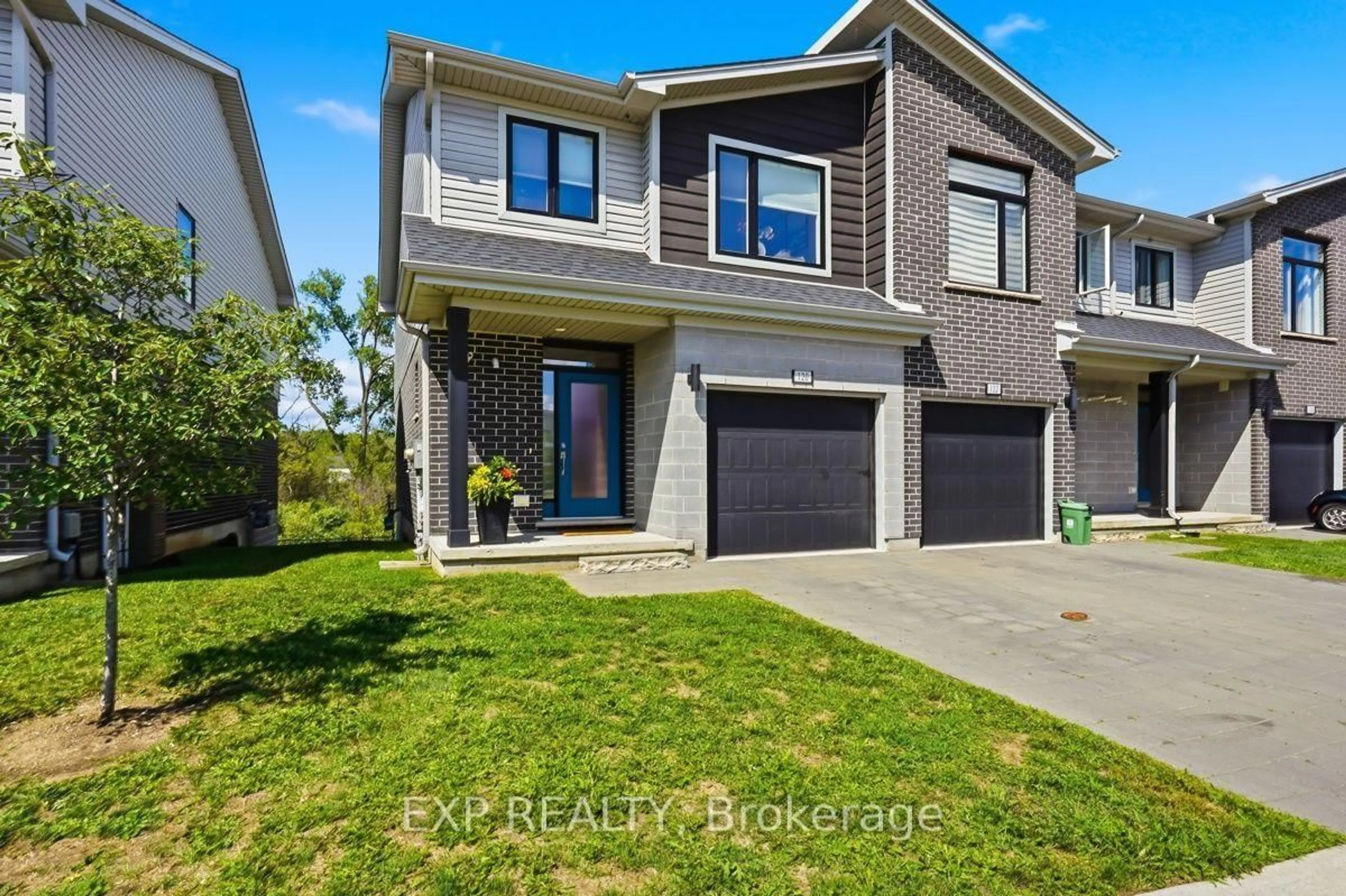 Home with brick exterior material, street for 177 Edgevalley Rd #120, London East Ontario N5V 0C5