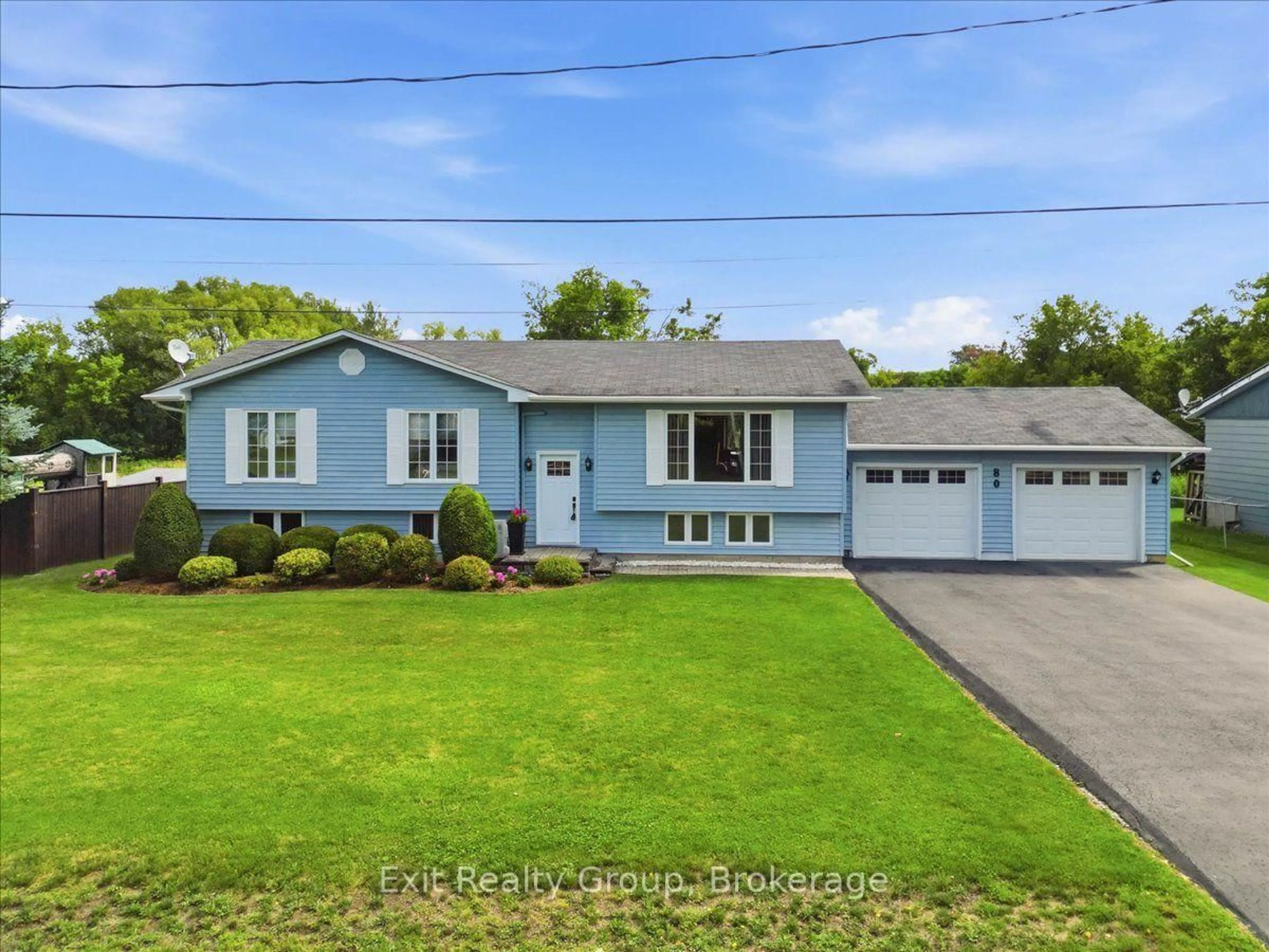 Home with vinyl exterior material, street for 80 George St, Trent Hills Ontario K0K 3K0