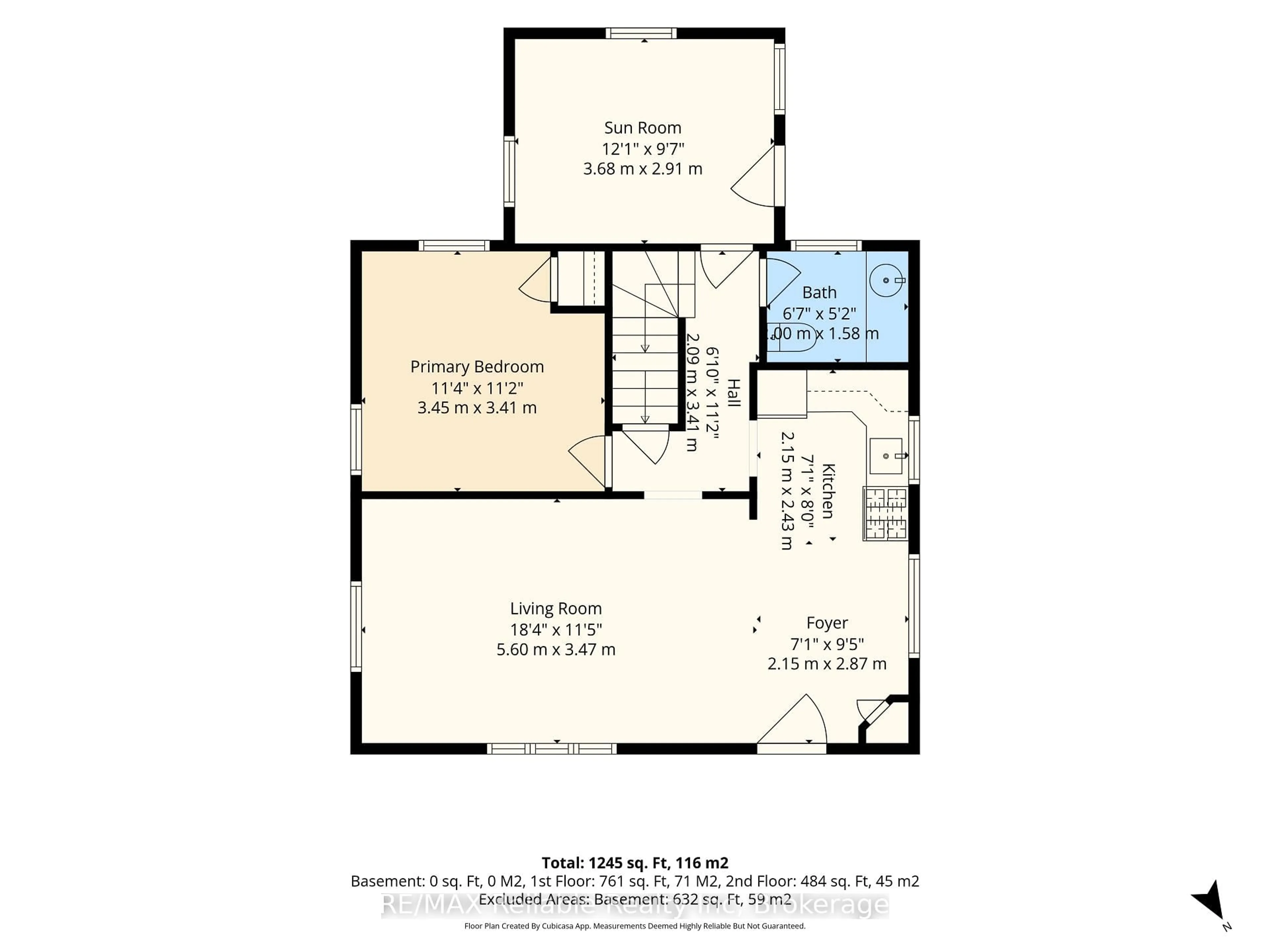 Floor plan for 137 James St, Huron East Ontario N0K 1W0