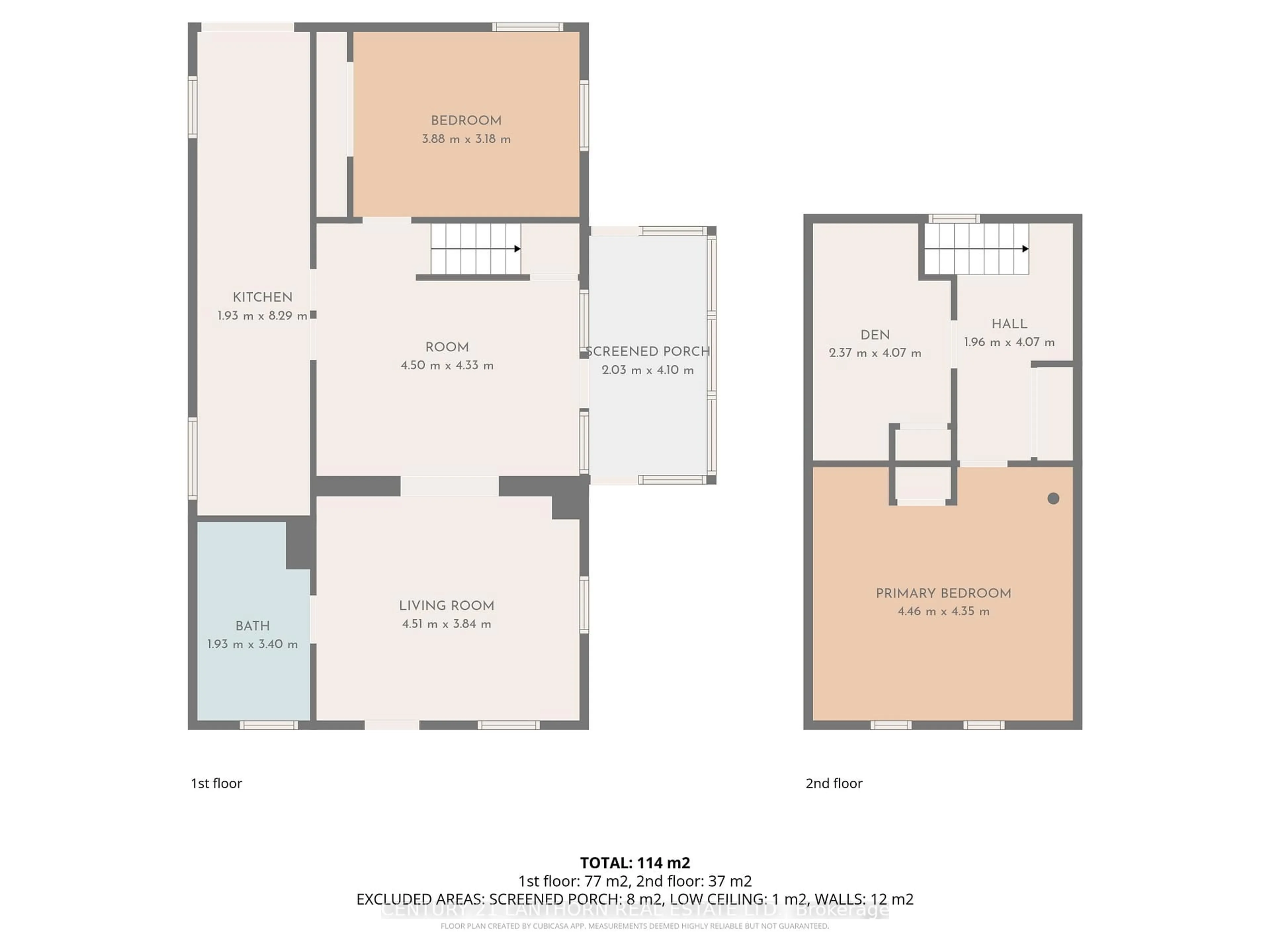 Floor plan for 193 St. Lawrence St, Hastings Ontario K0K 2C0