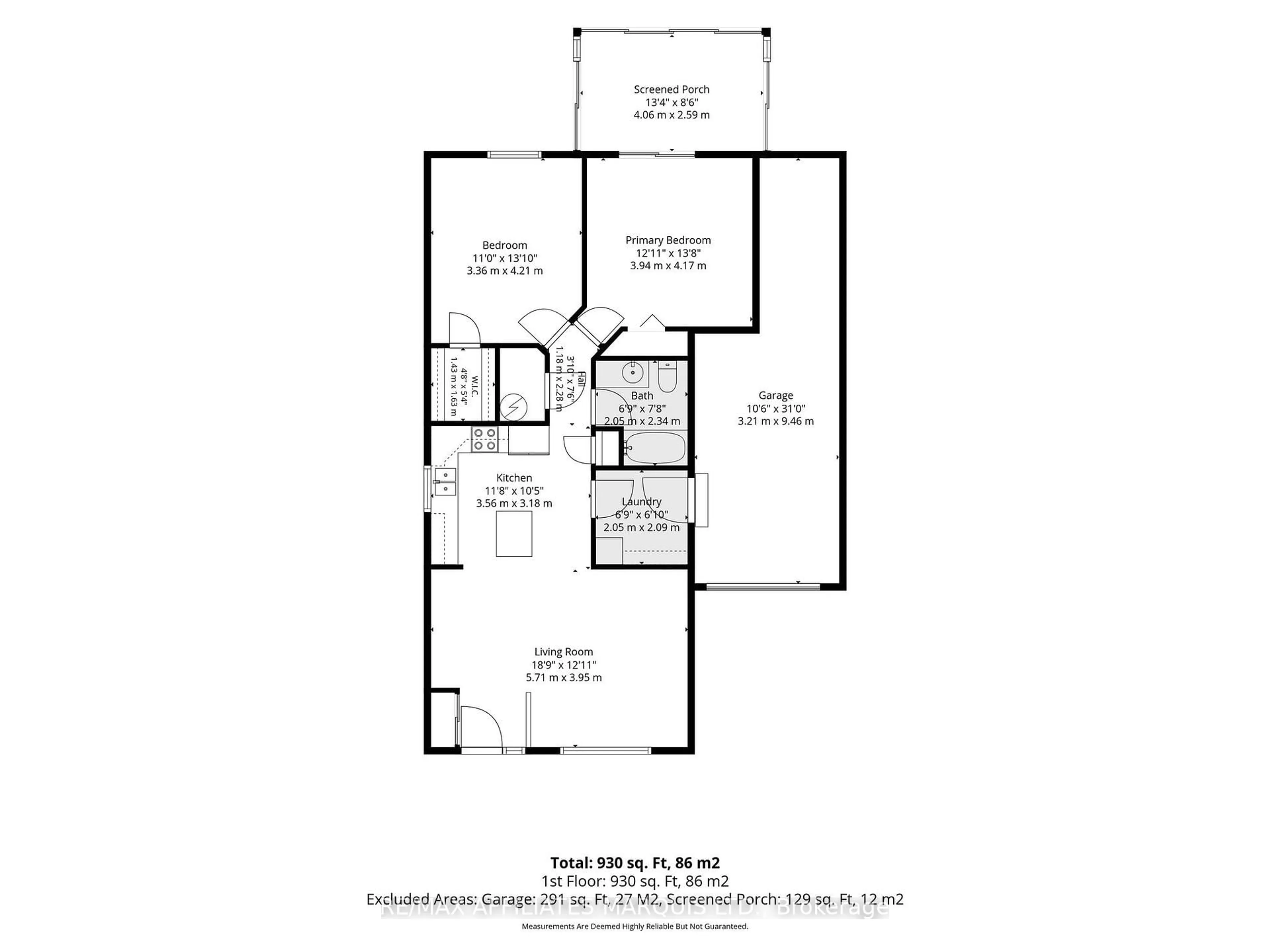 Floor plan for 121 Gail Elizabeth Crt, Cornwall Ontario K6H 0A7