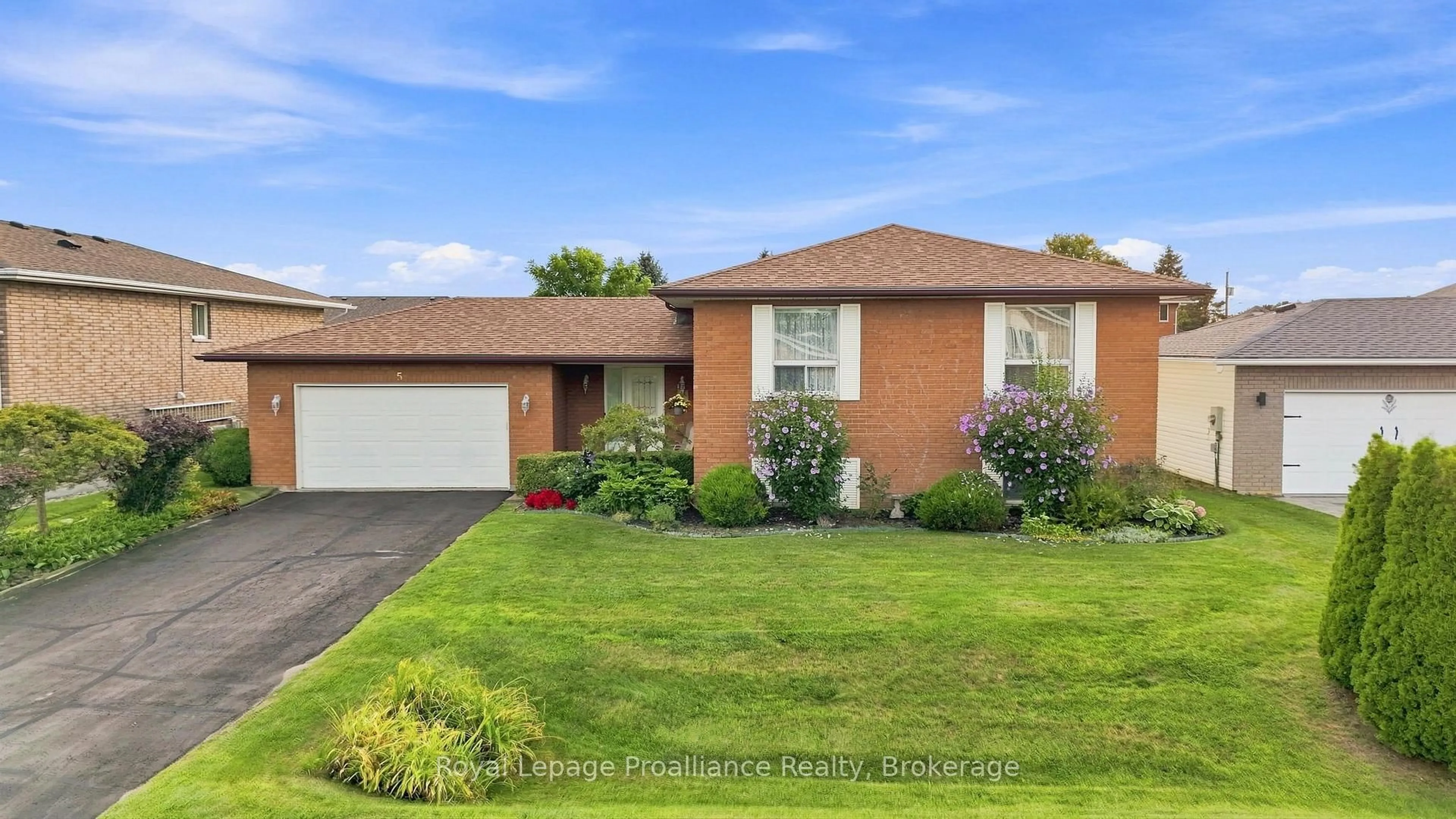Home with brick exterior material, street for 5 Wendy's Lane, Brighton Ontario K0K 1H0