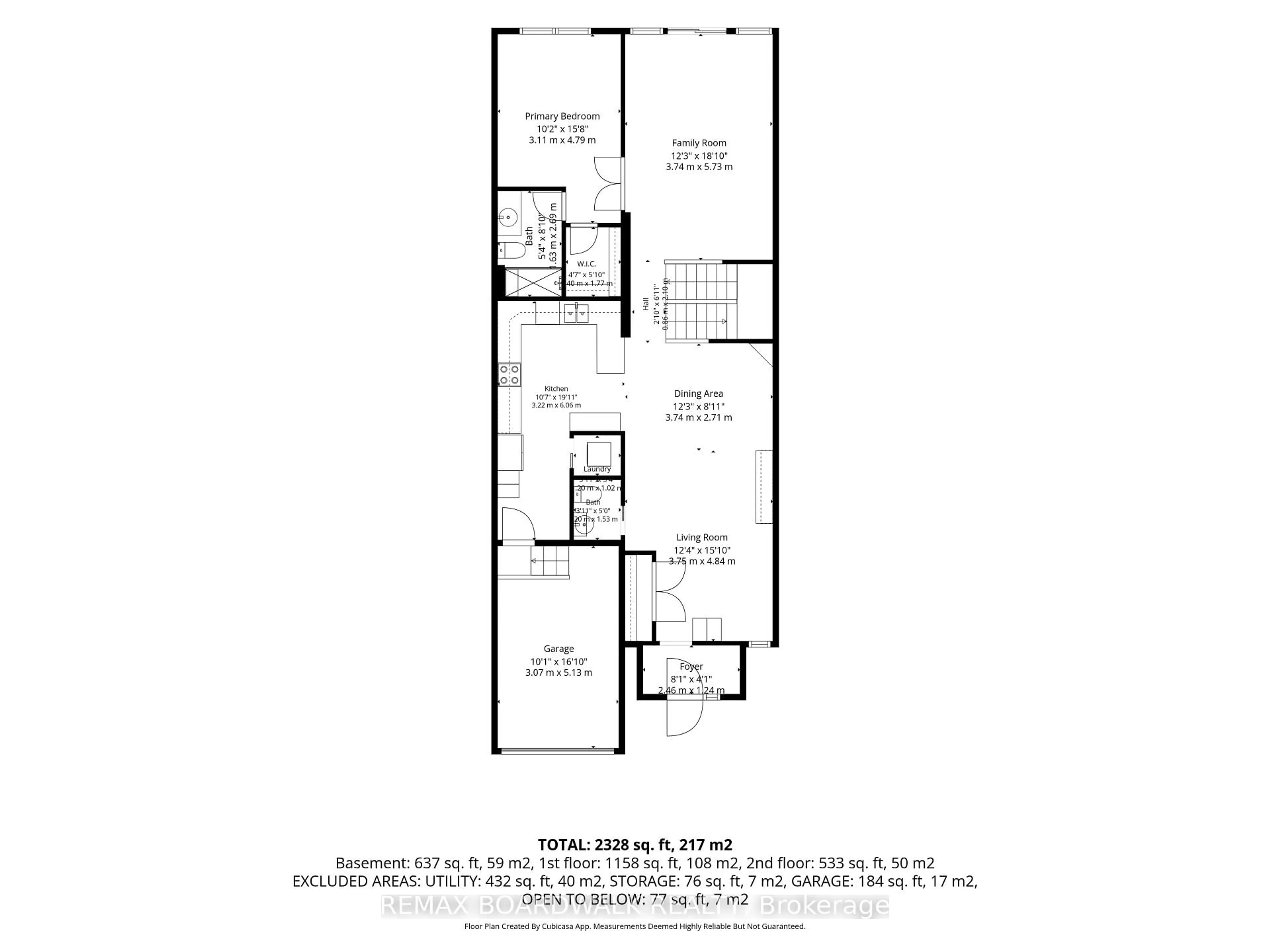 Floor plan for 147 Oxford St, North Grenville Ontario K0G 1J0