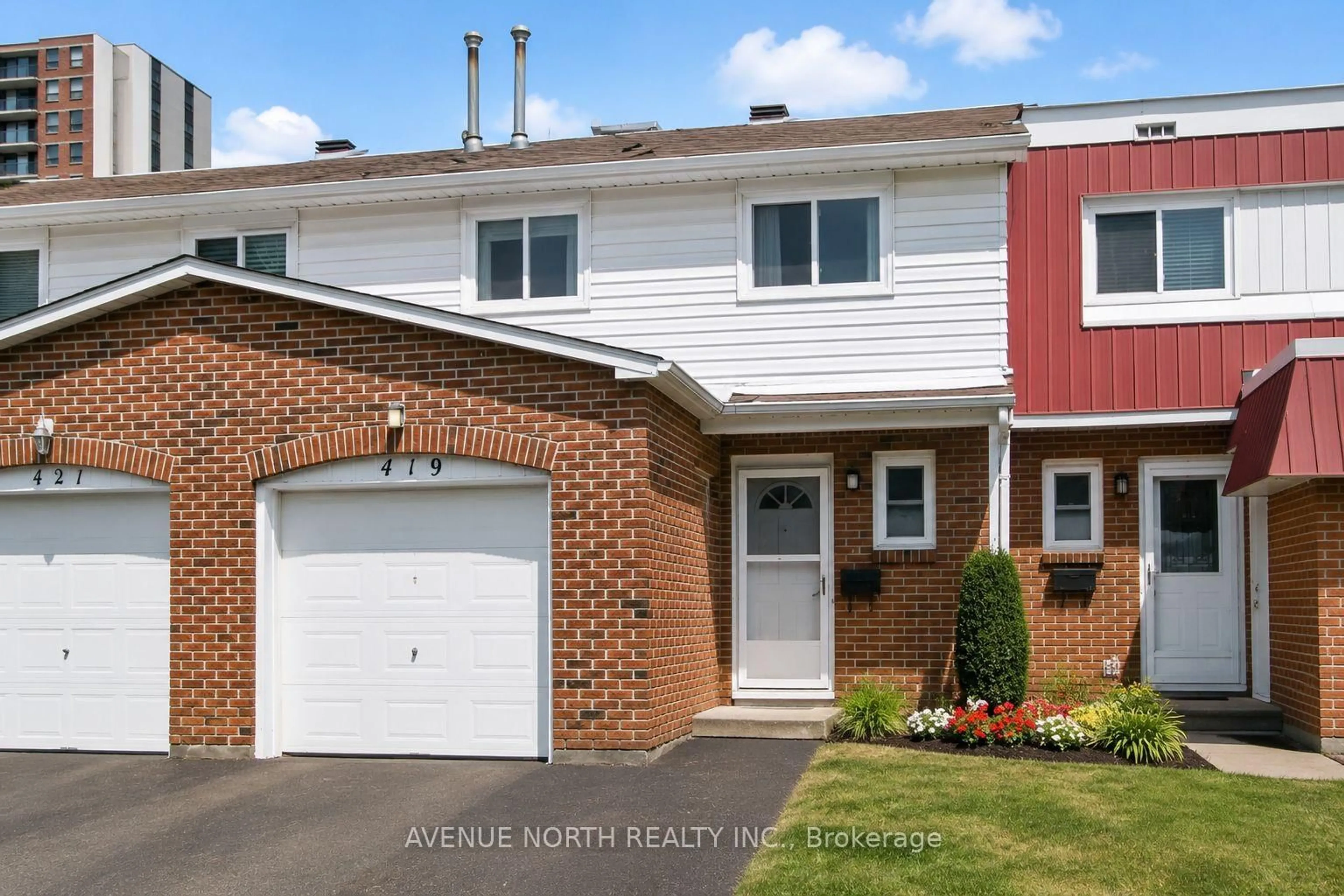 Home with brick exterior material, street for 419 Armonia Private #40, Ottawa Ontario K1K 3Y2