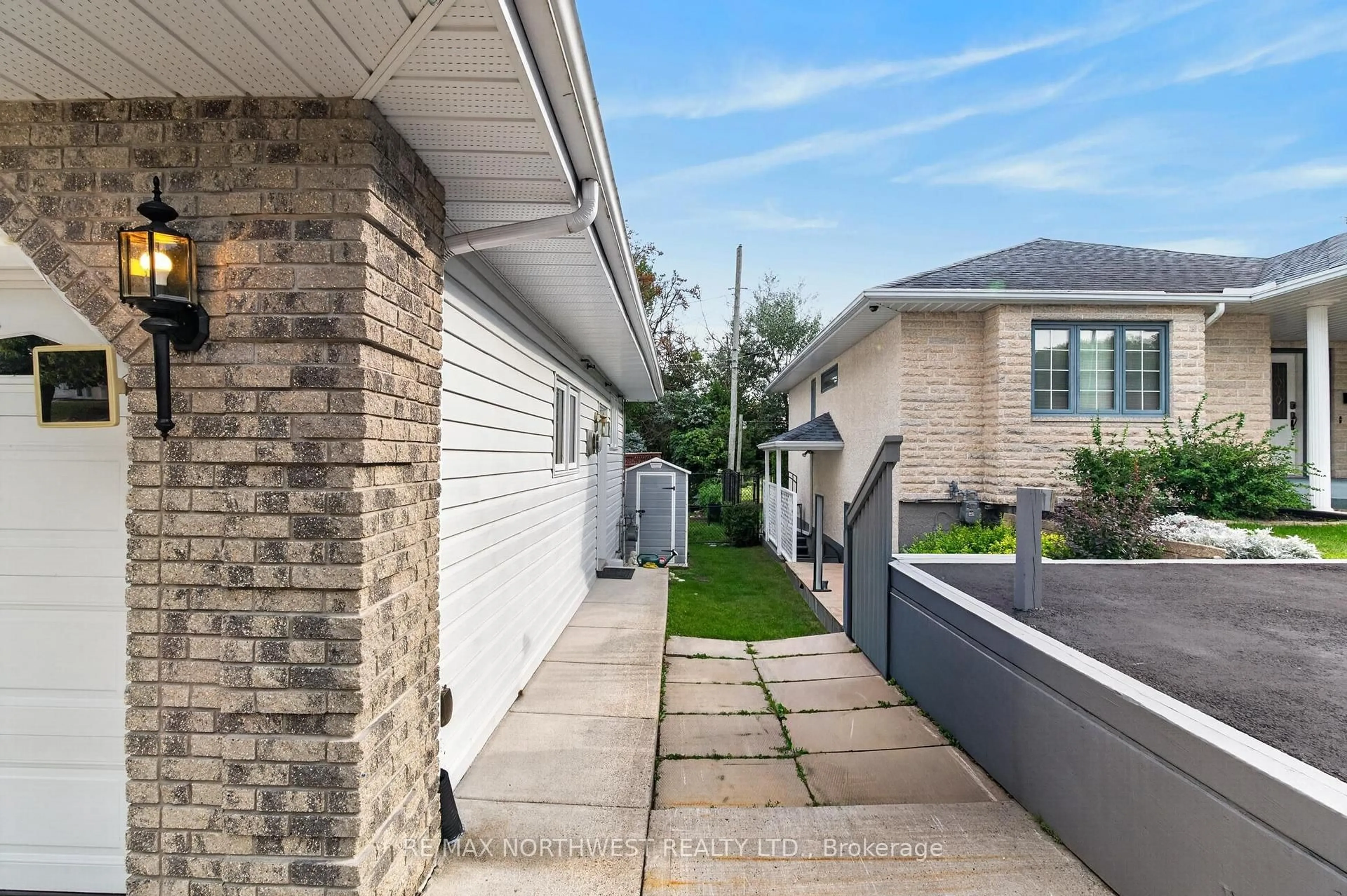 Home with brick exterior material, street for 30 Sandstone Place, Kenora Ontario P9N 4E3