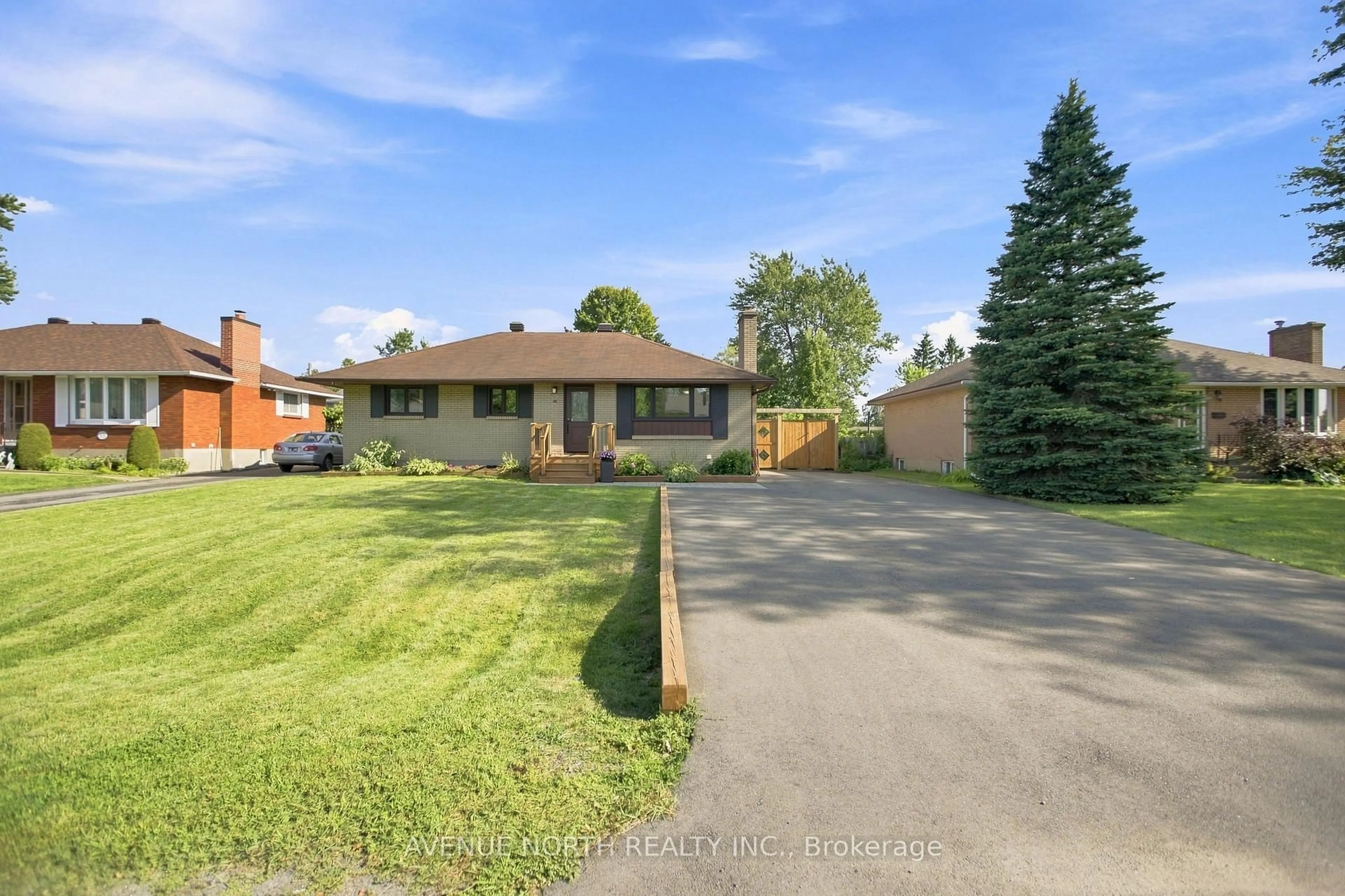 A pic from outside/outdoor area/front of a property/back of a property/a pic from drone, street for 66 Epworth Ave, Ottawa Ontario K2G 2M1