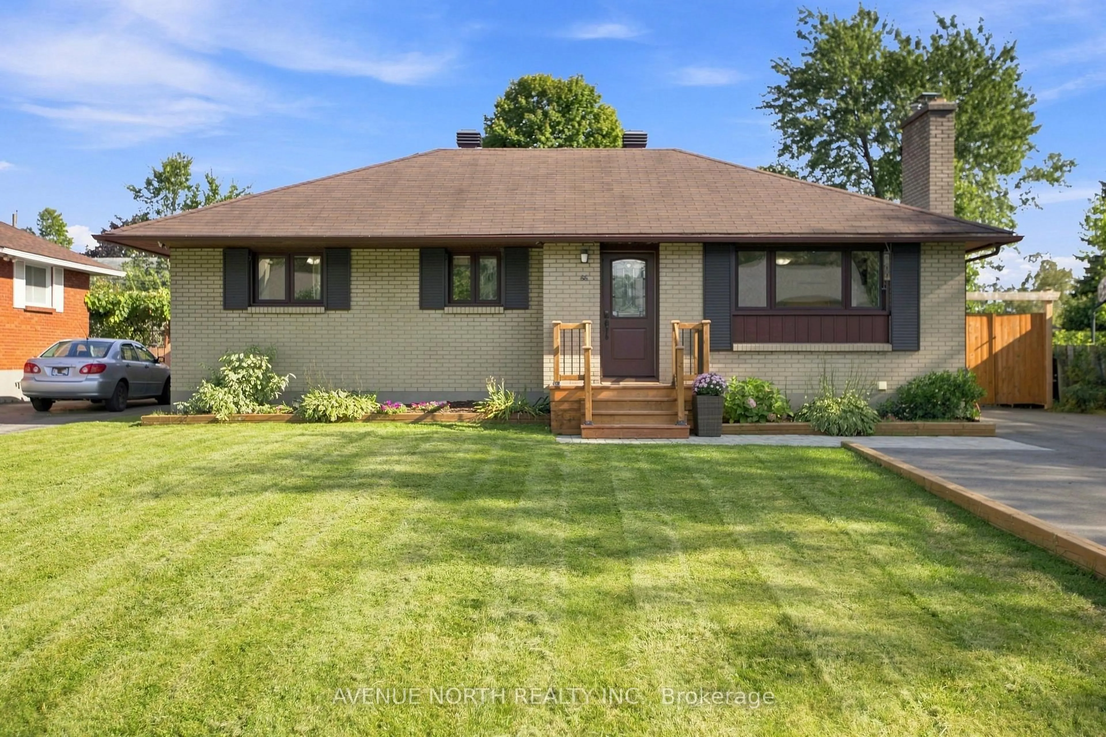 Home with brick exterior material, street for 66 Epworth Ave, Ottawa Ontario K2G 2M1