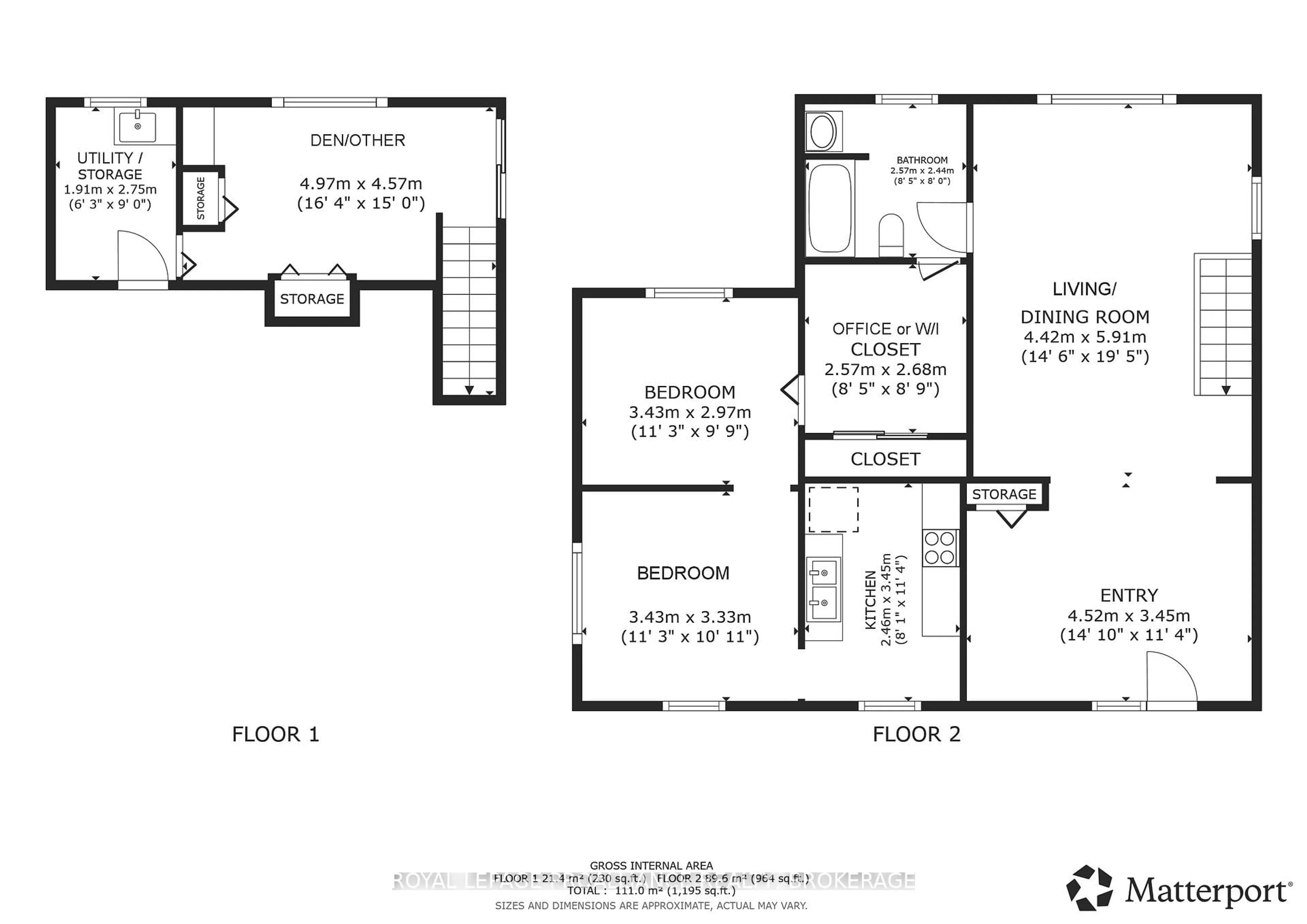 Floor plan for 4670 Clearwater Rd, Sydenham Ontario K0H 2T0