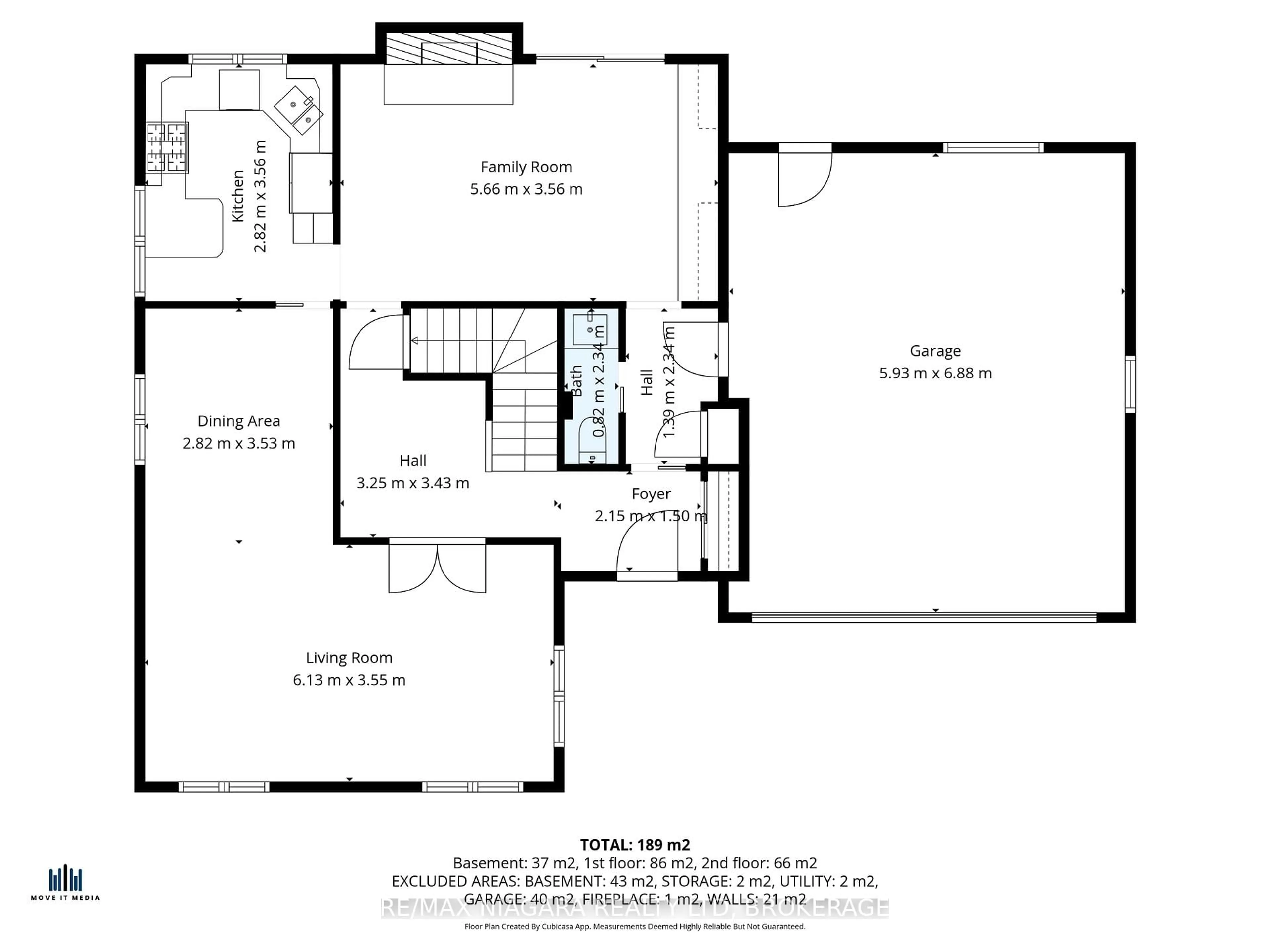 Floor plan for 17 Walnut St, Port Colborne Ontario L3K 2T7