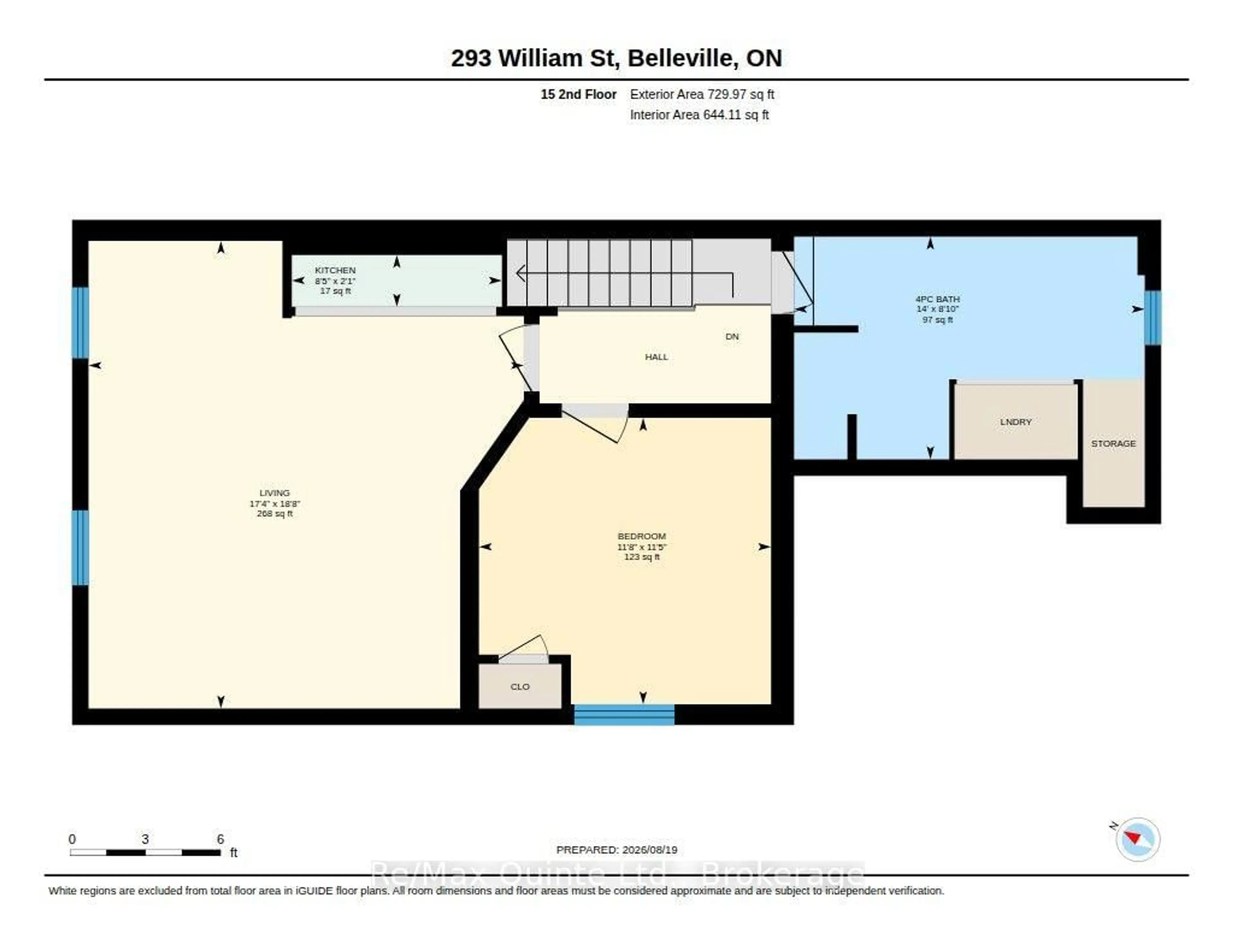 Floor plan for 15 Forin St, Belleville Ontario K8N 2H7