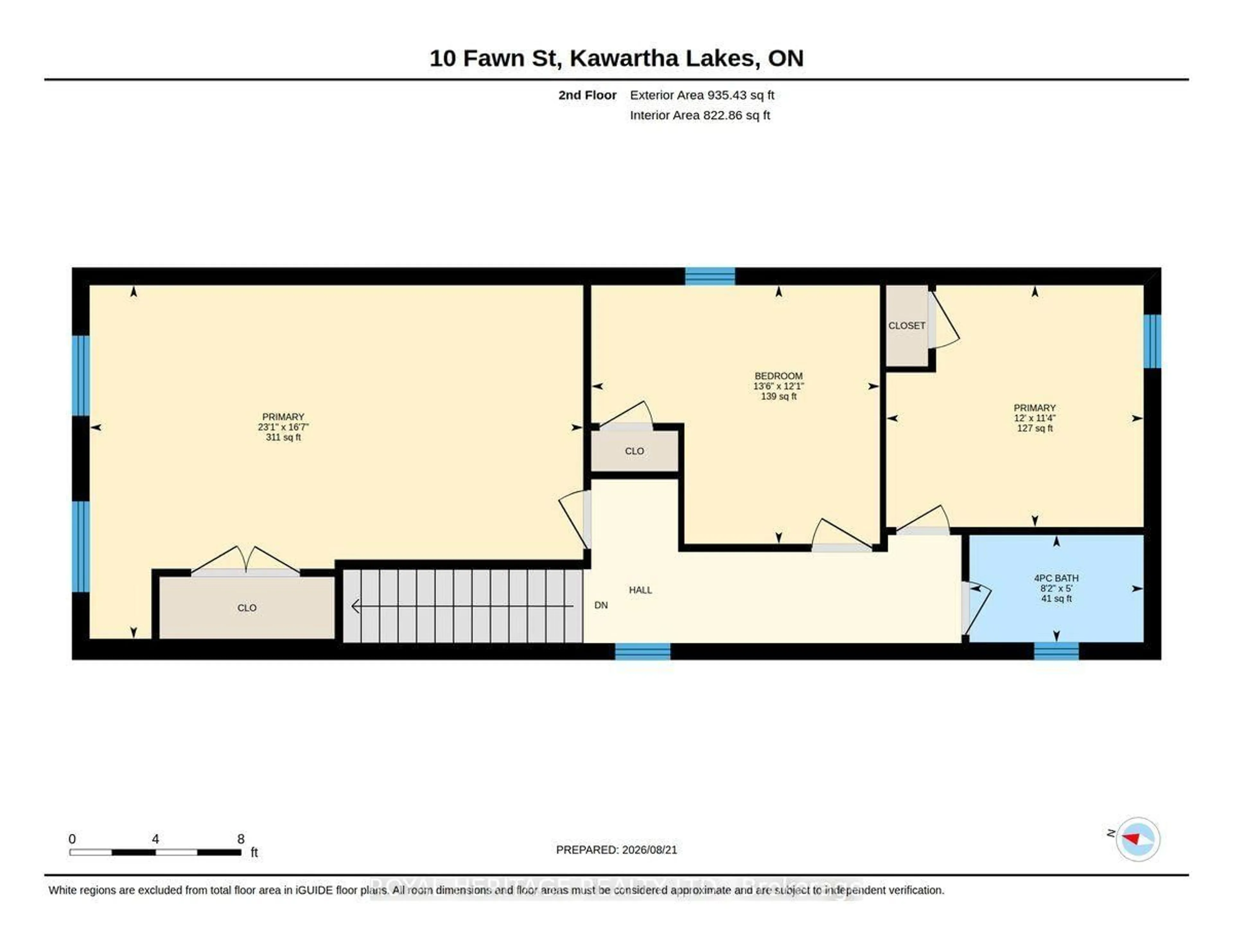 Floor plan for 10 Fawn St, Kawartha Lakes Ontario K0M 1L0