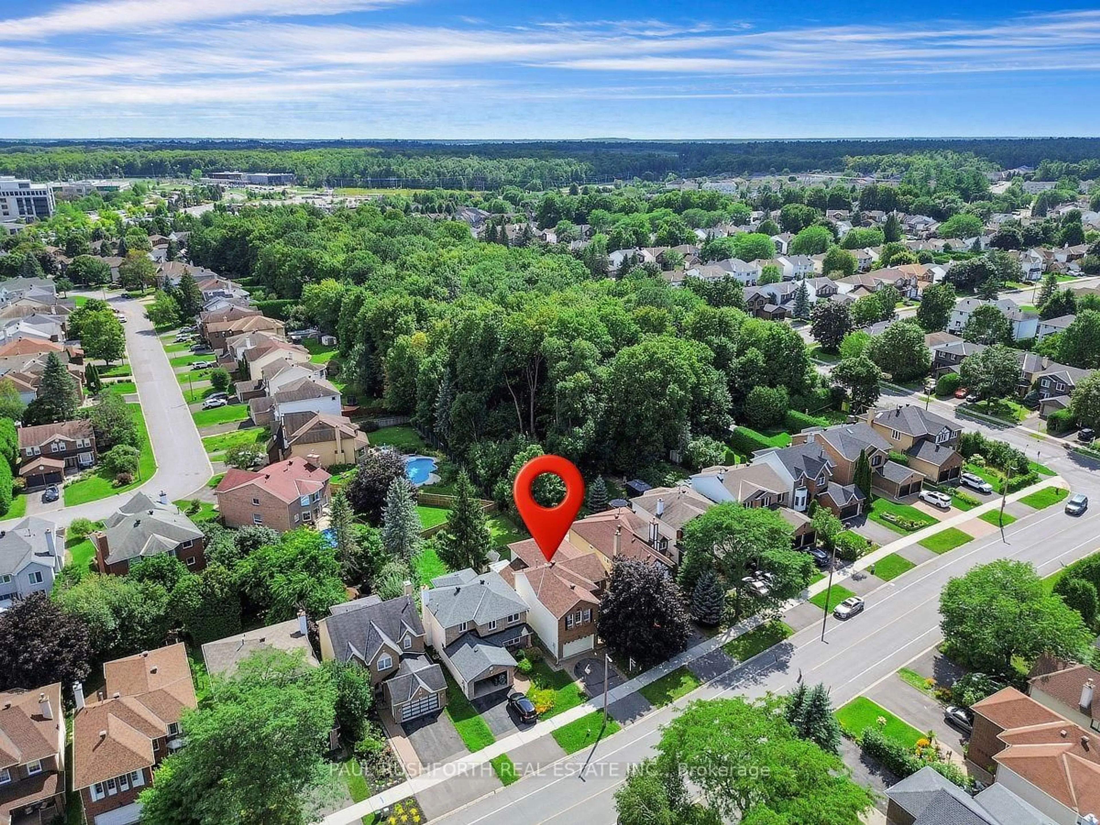 A pic from outside/outdoor area/front of a property/back of a property/a pic from drone, street for 41 Morgans Grant Way, Kanata Ontario K2E 2E8
