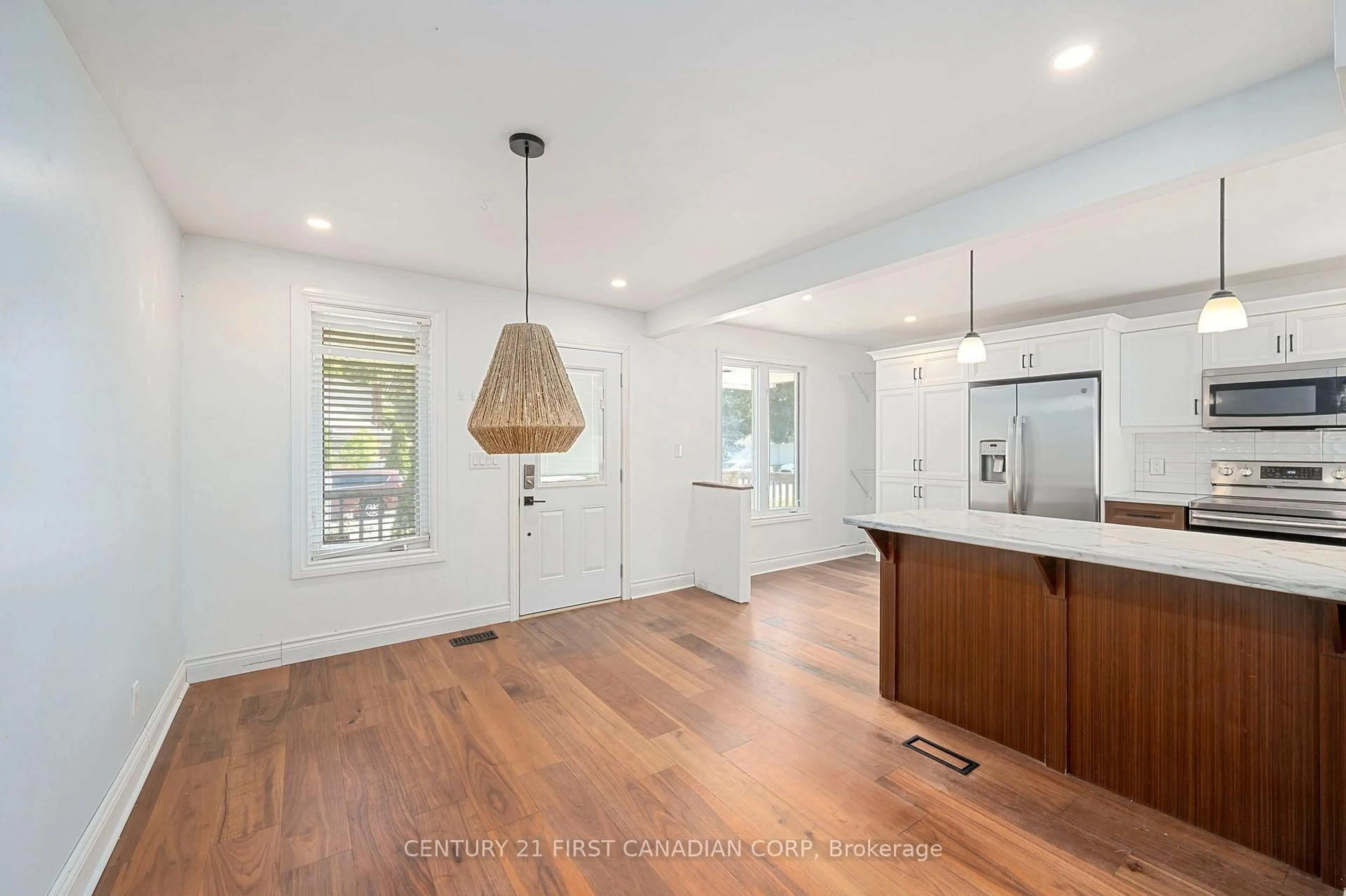Open concept kitchen, unknown for 229 St Julien St, London East Ontario N5Z 2N2