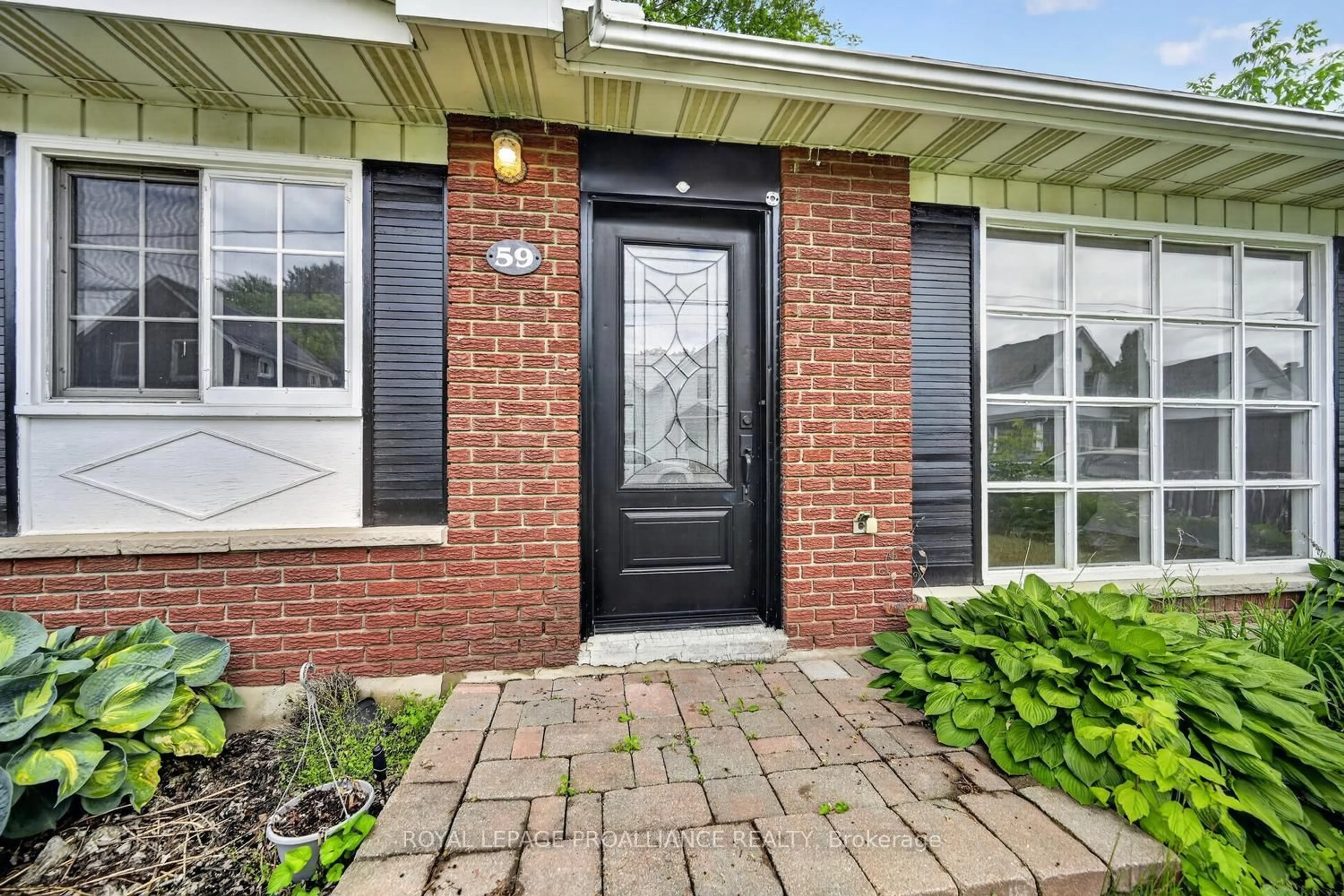 Home with brick exterior material, street for 59 Abbott St, Brockville Ontario K6V 4A5