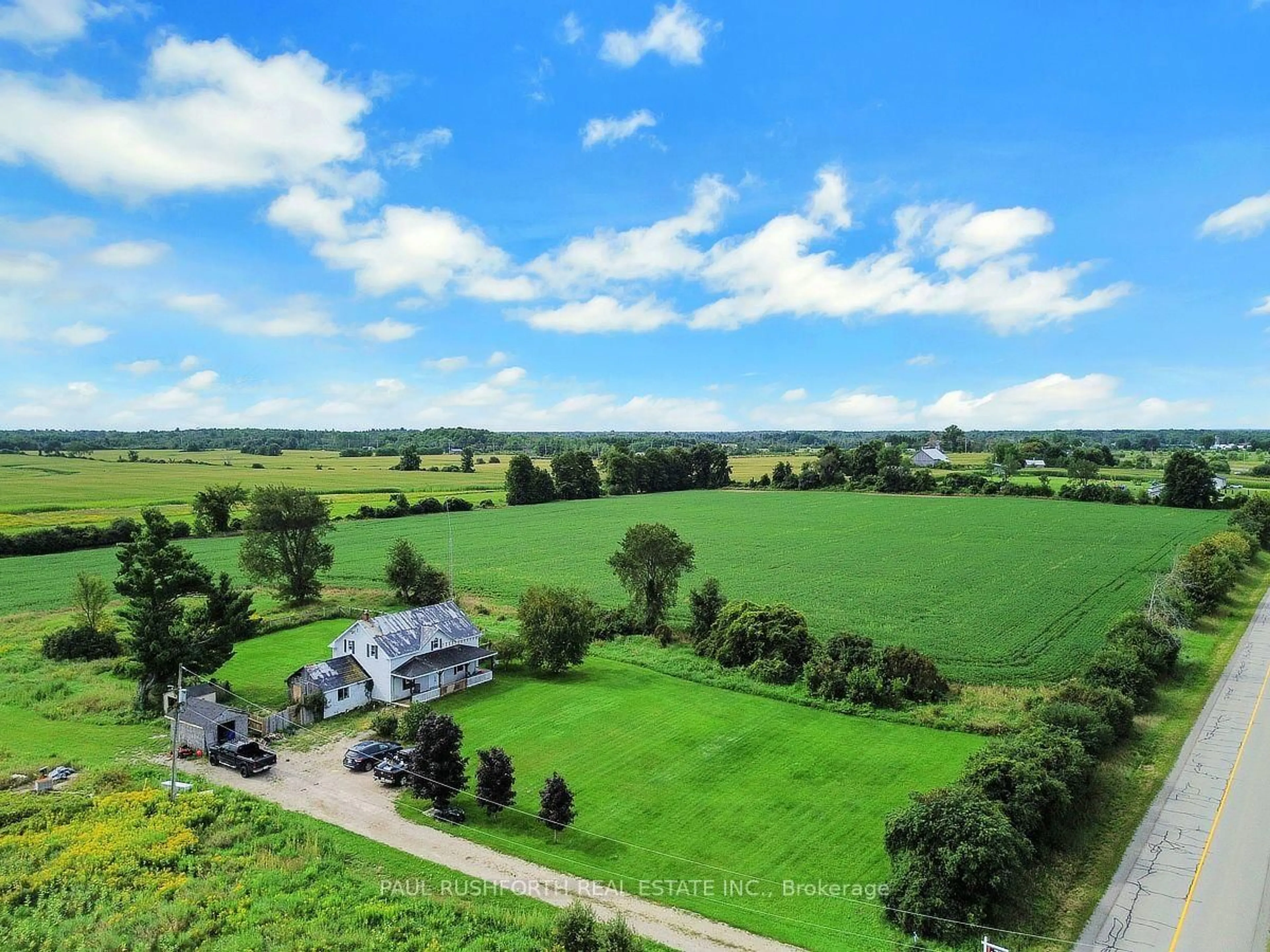 A pic from outside/outdoor area/front of a property/back of a property/a pic from drone, unknown for 1569 Drummond Con 7 Rd, Perth Ontario K7H 3C8