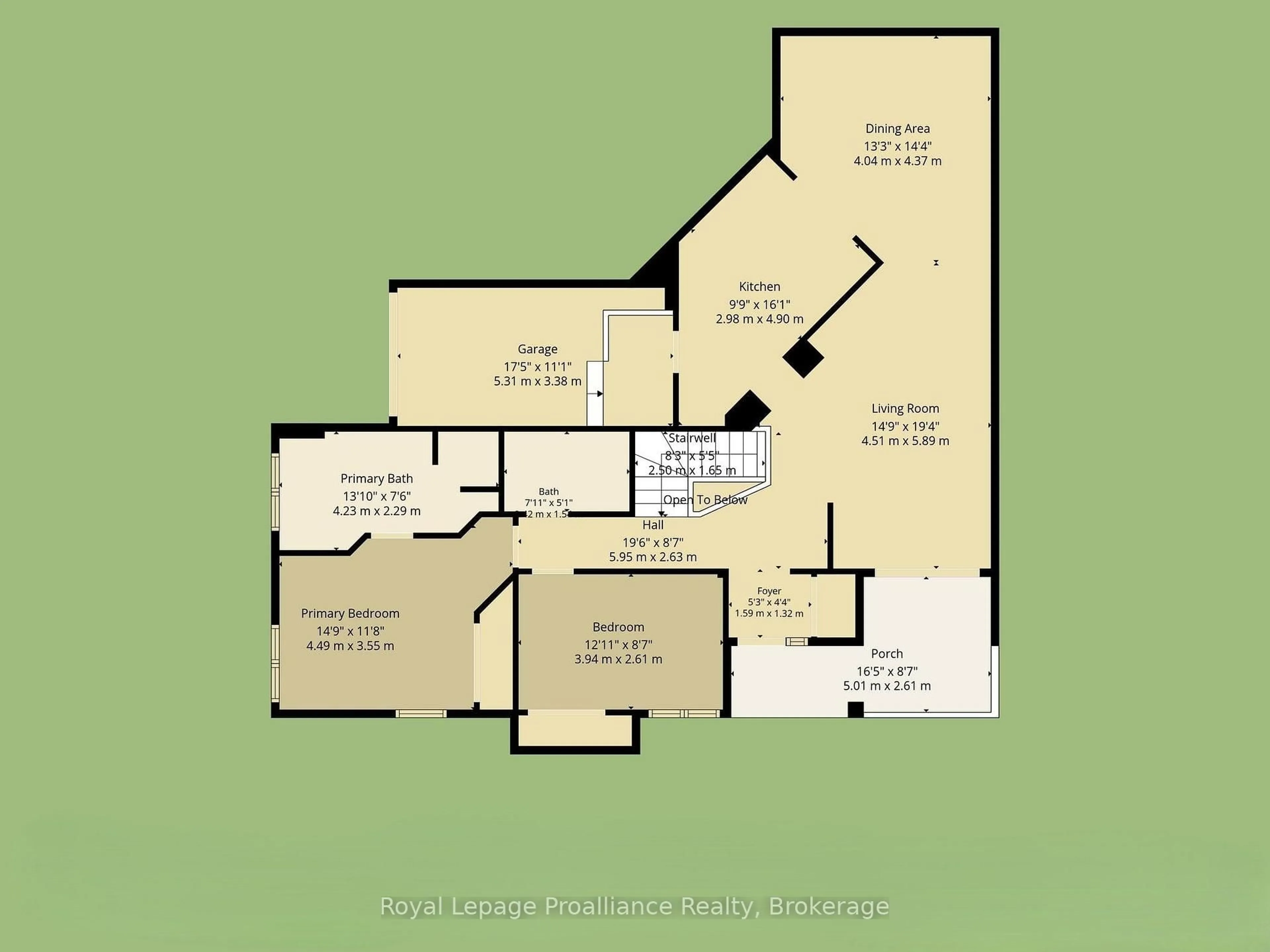 Floor plan for 245 Elgin St #201, Cobourg Ontario K9A 5M1