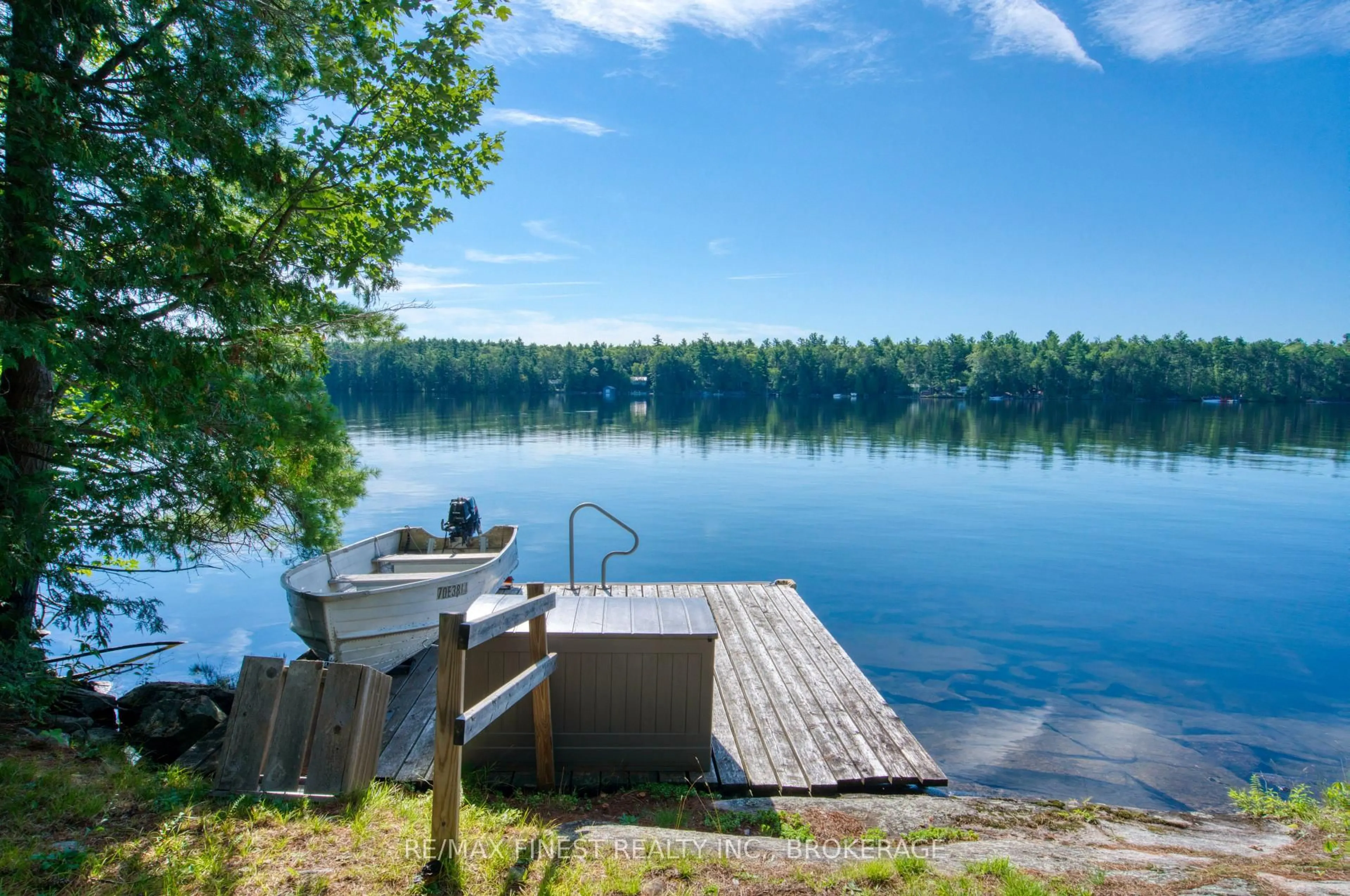 Patio, water/lake/river/ocean view for 1041A Glass Lane, Clarendon Station Ontario K0H 1J0