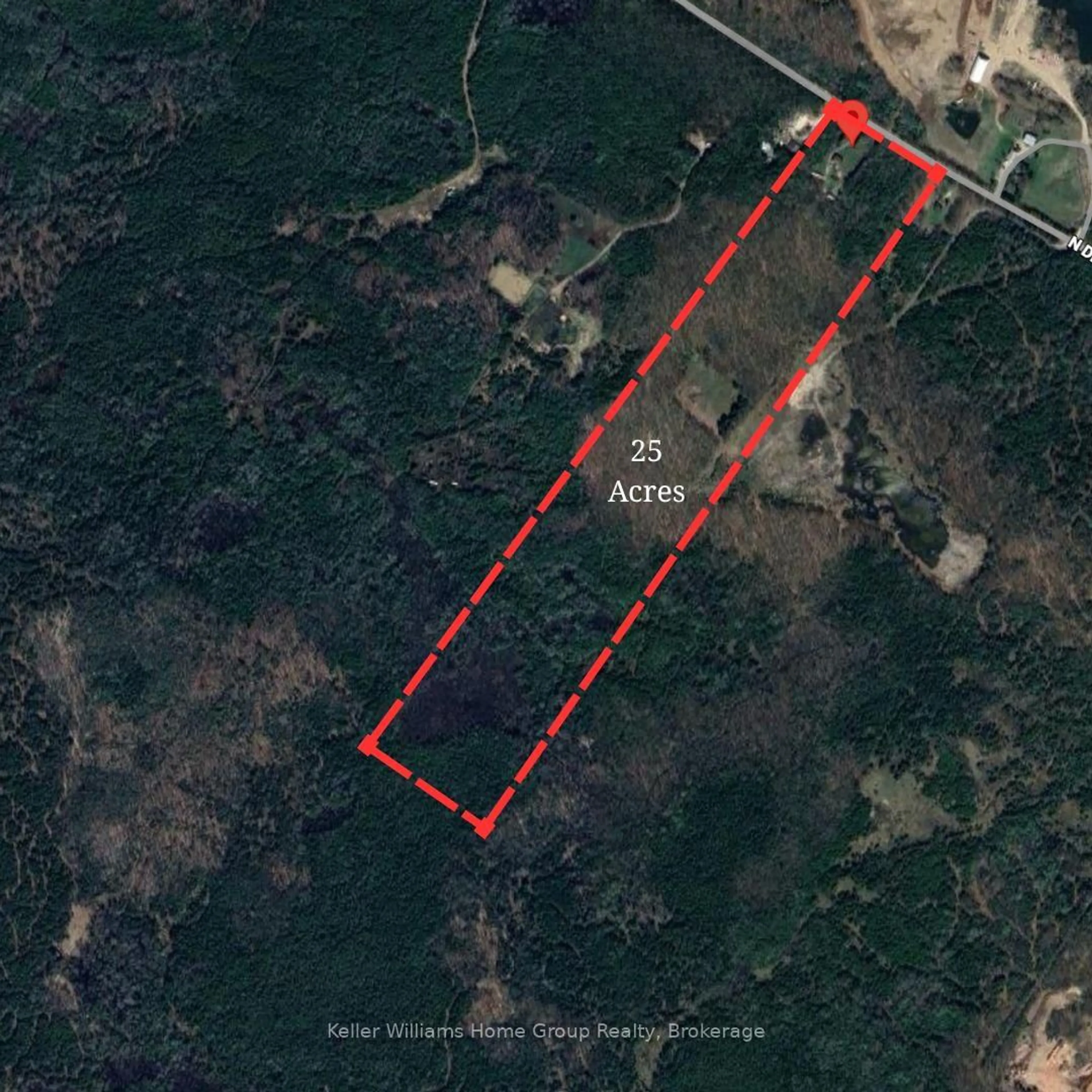 Picture of a map for 125 North Diagonal Rd, South Bruce Peninsula Ontario N0H 2T0