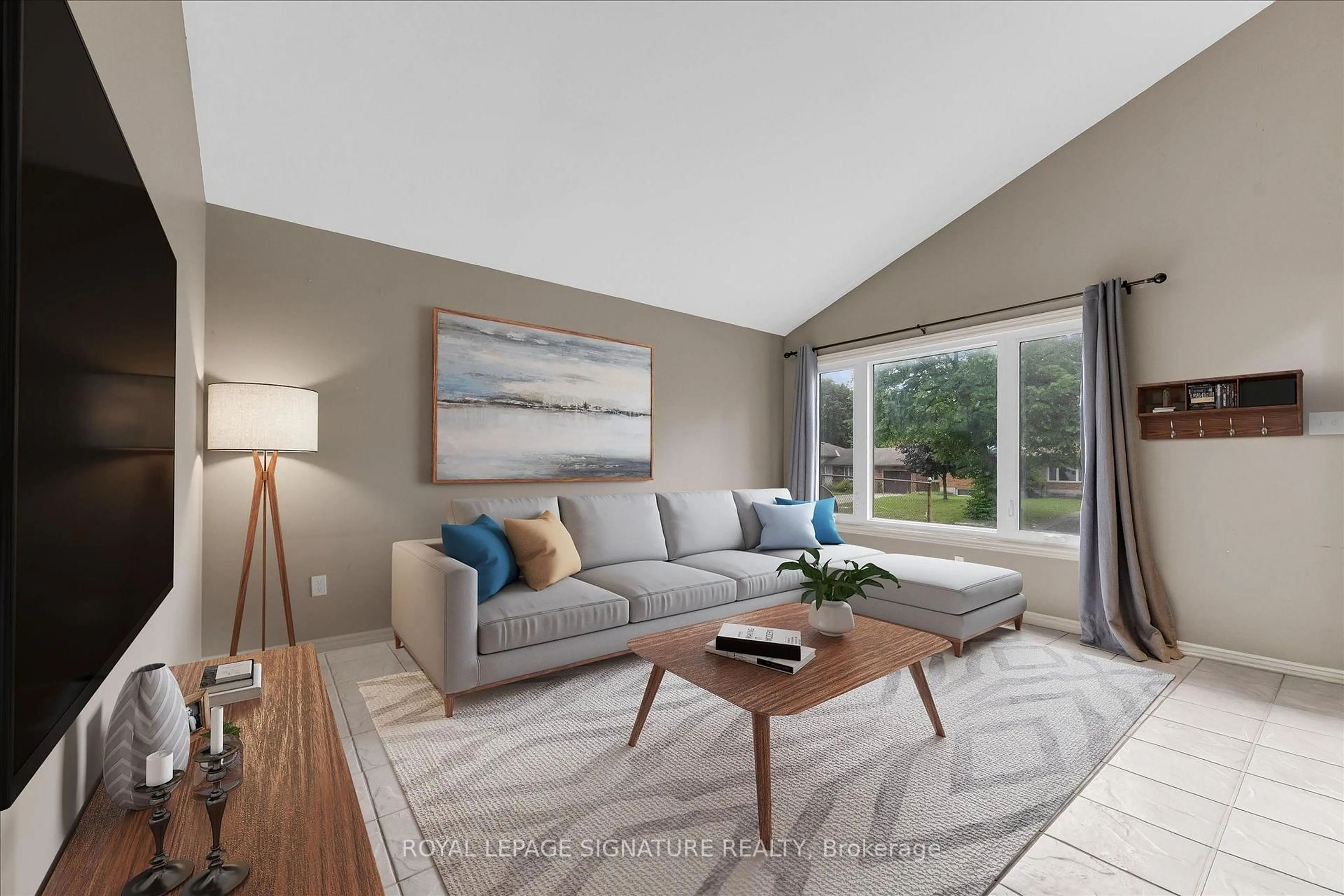 Living room with furniture, unknown for 38 Tewskbury Cres, London East Ontario N5V 2M8