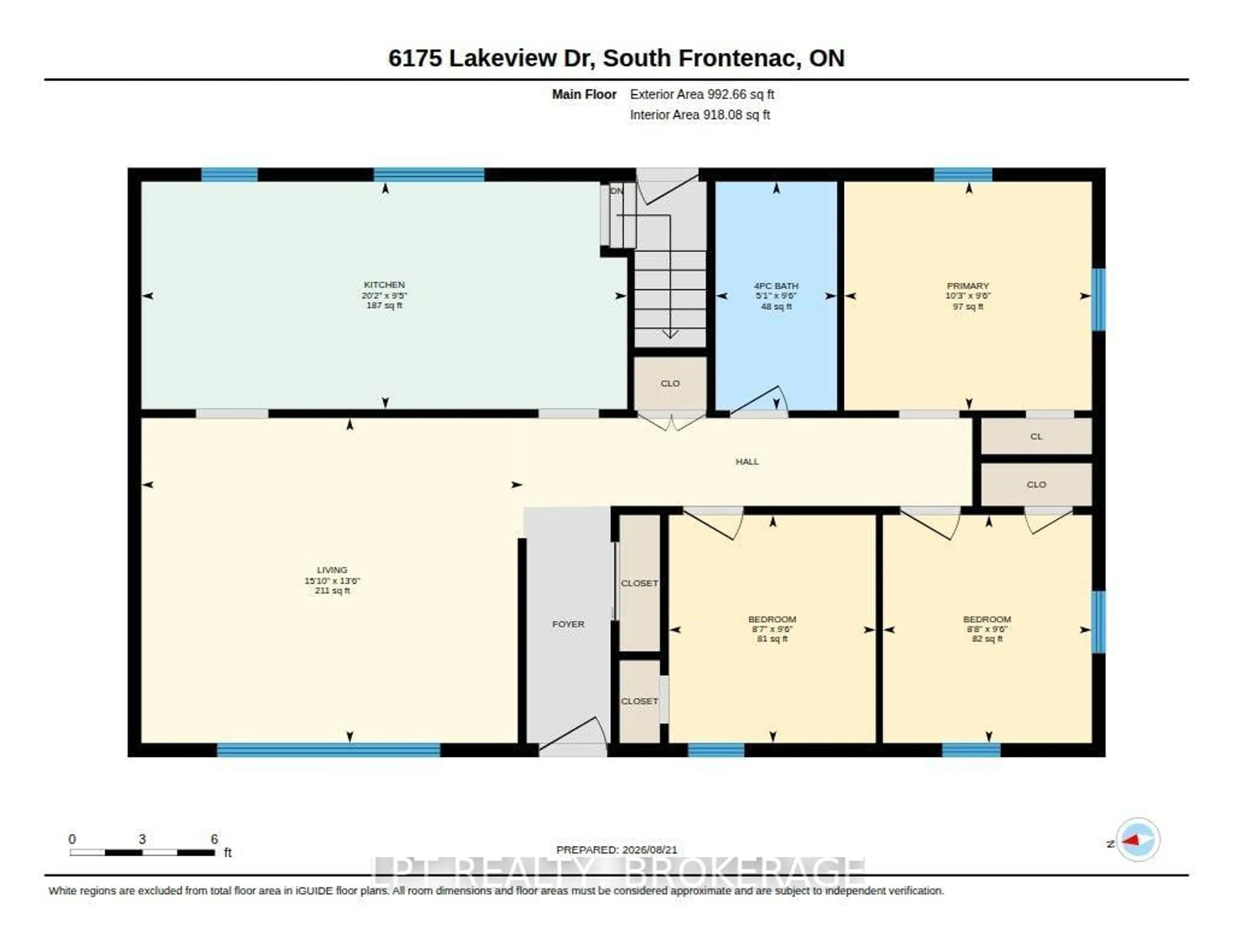 Floor plan for 6175 Lakeview Dr, Verona Ontario K0H 2W0