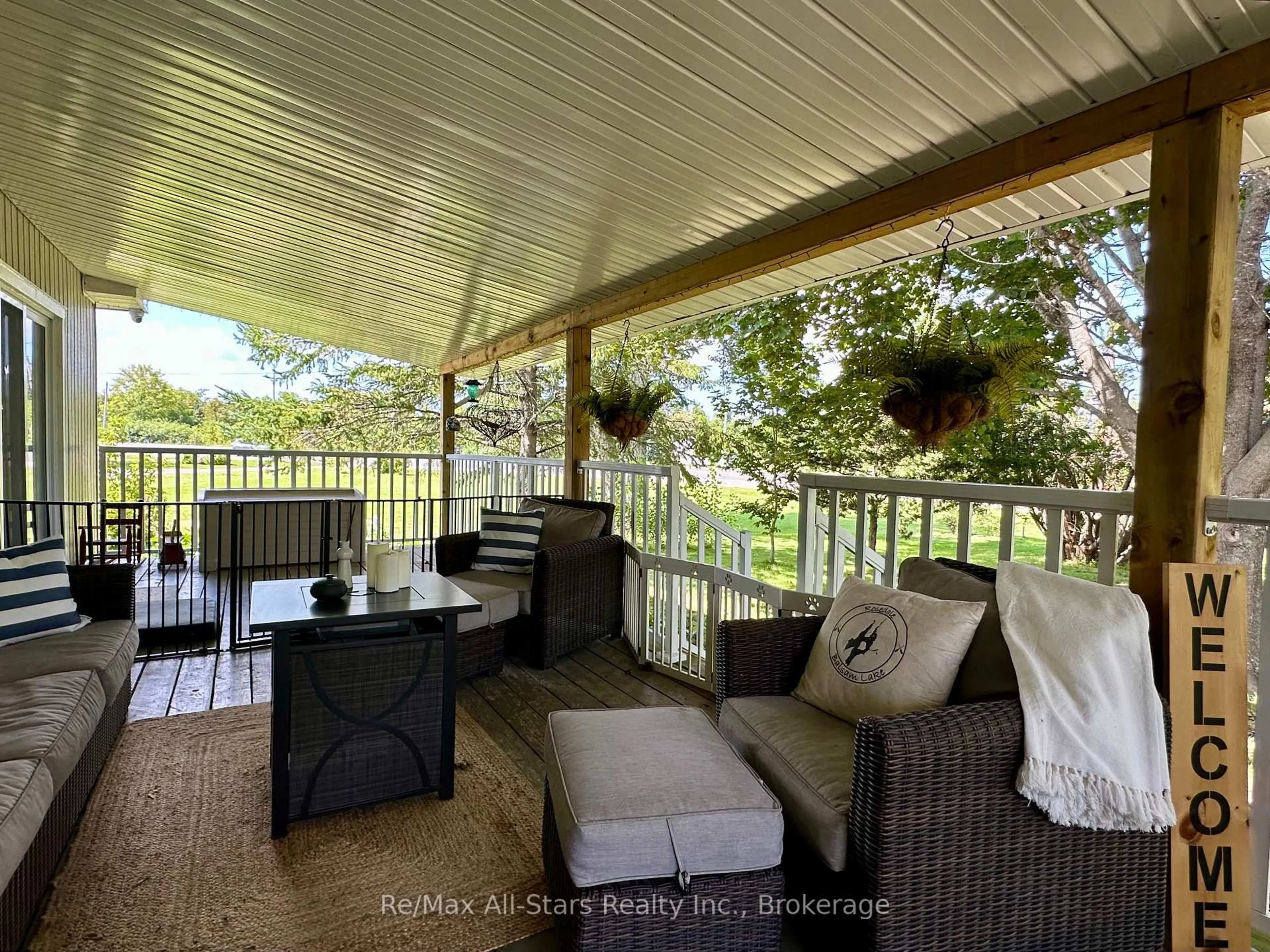 Patio, water/lake/river/ocean view for 4 Warnica Dr, Kawartha Lakes Ontario K0M 1N0
