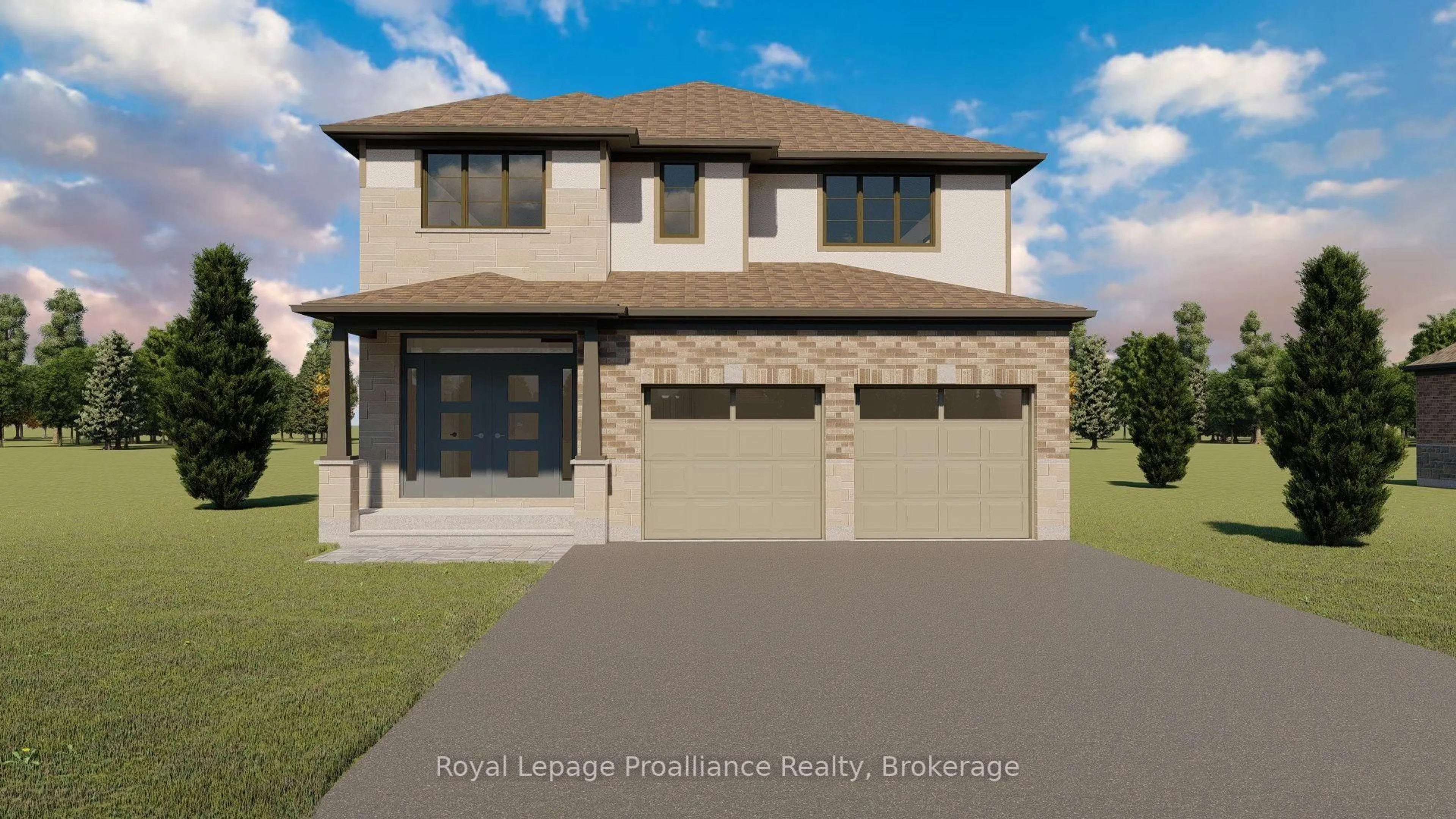 Home with brick exterior material, street for 140 Stonecrest Blvd, Quinte West Ontario K8R 0B4