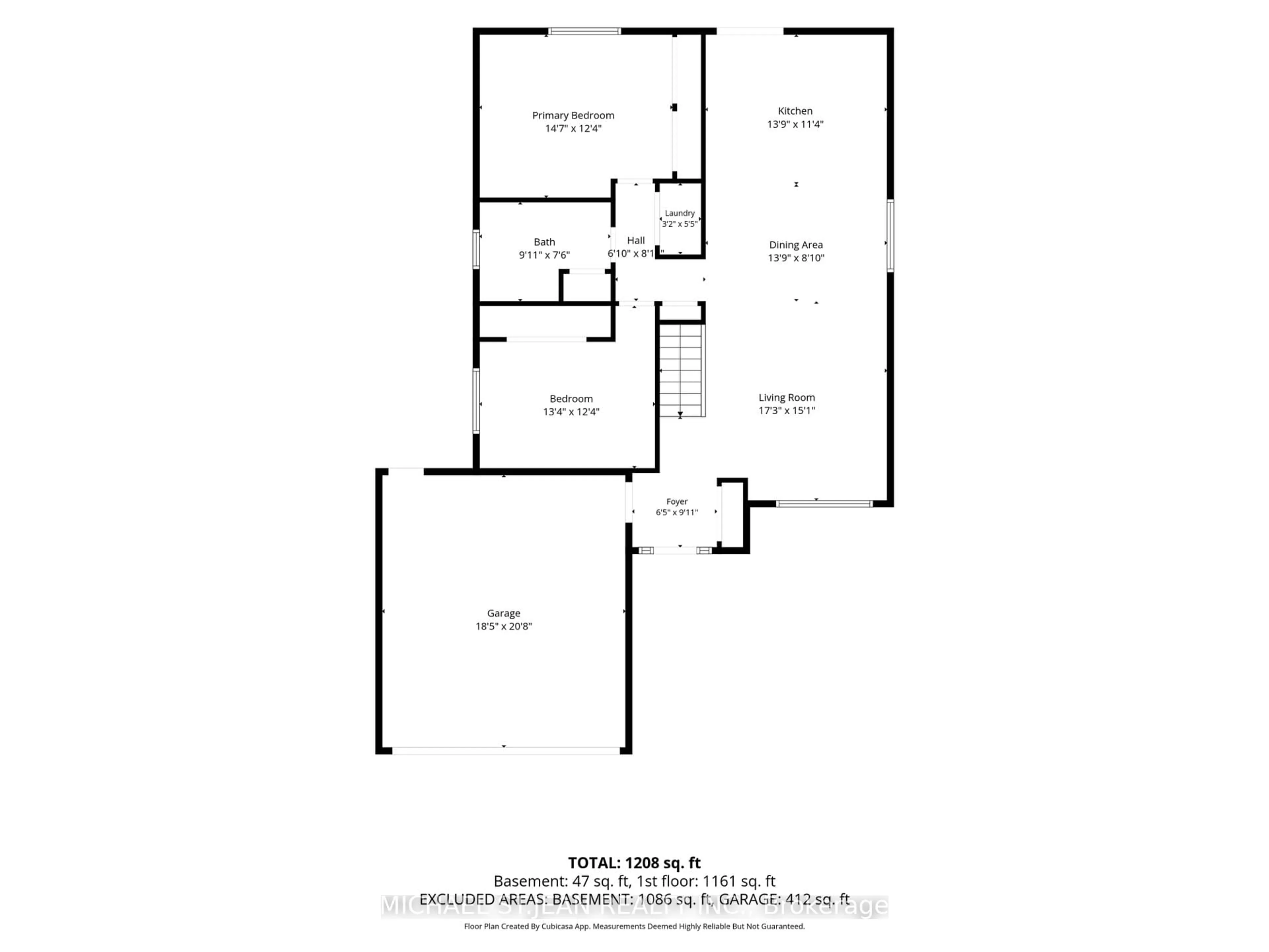 Floor plan for 58 Saturn Rd, Port Colborne Ontario L3K 6E1