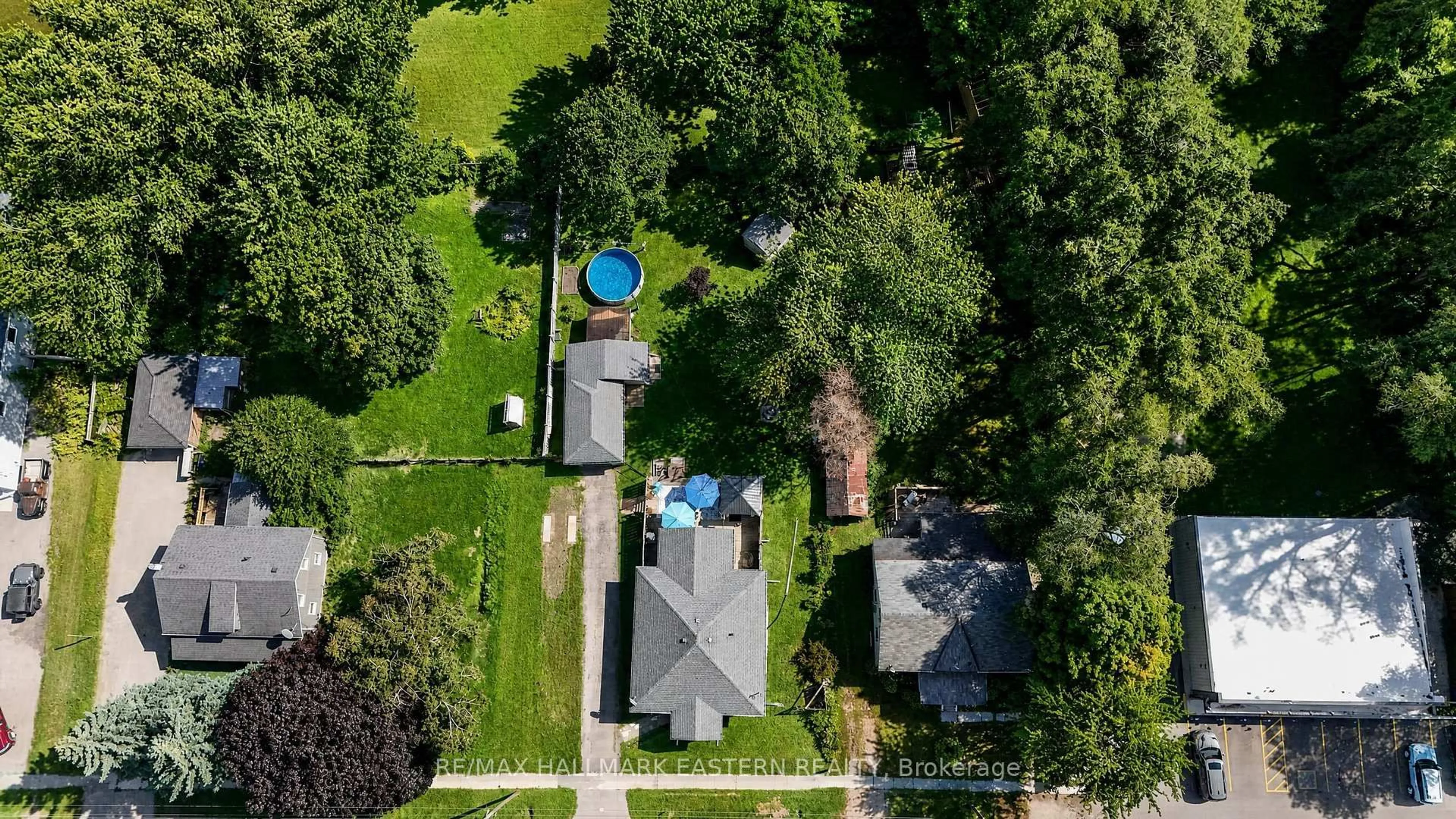 A pic from outside/outdoor area/front of a property/back of a property/a pic from drone, unknown for 10747 County Road 2, Haldimand Ontario K0K 2G0