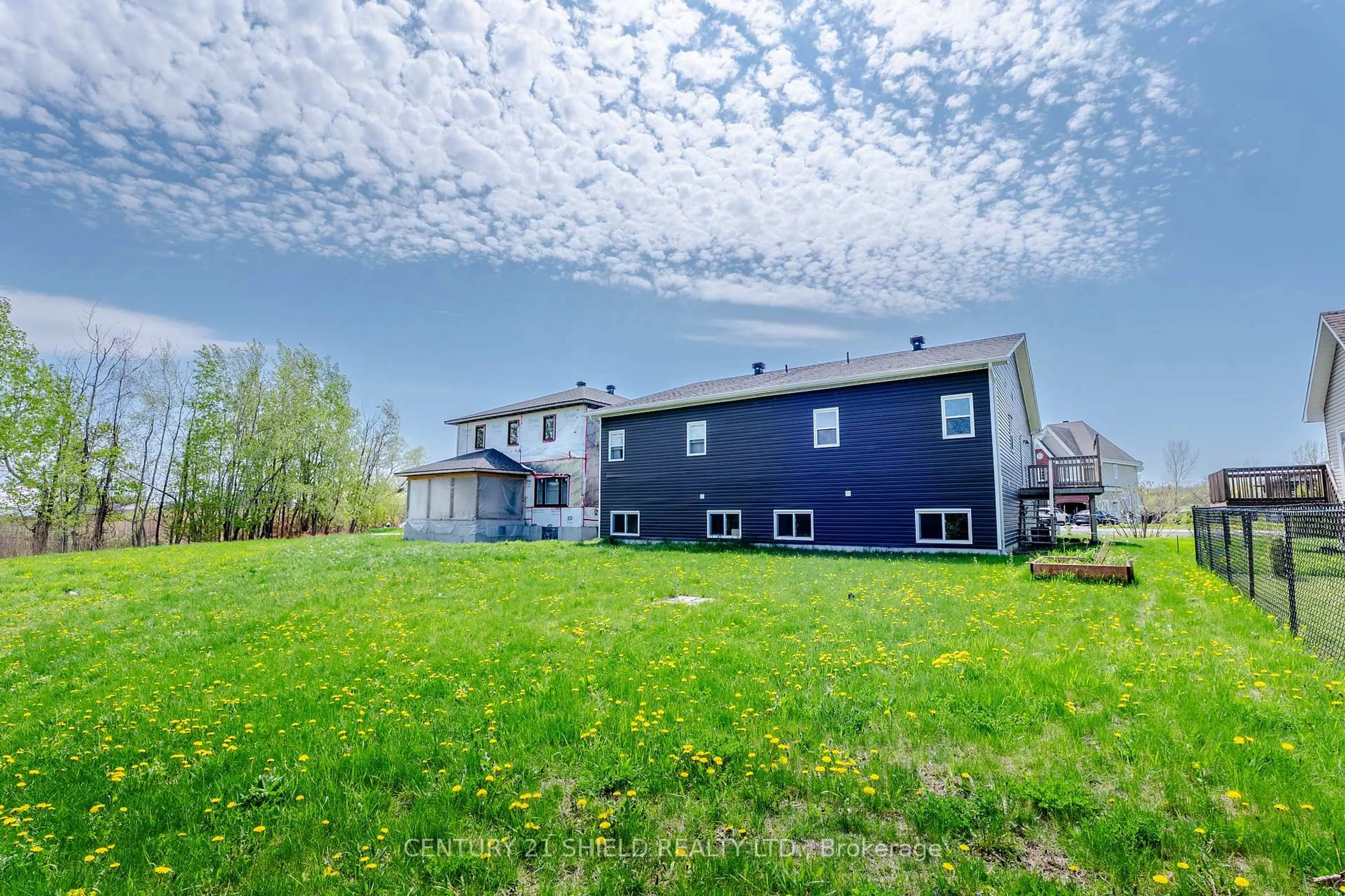 A pic from outside/outdoor area/front of a property/back of a property/a pic from drone, water/lake/river/ocean view for 6373 Monument Way, South Glengarry Ontario K0C 2C0