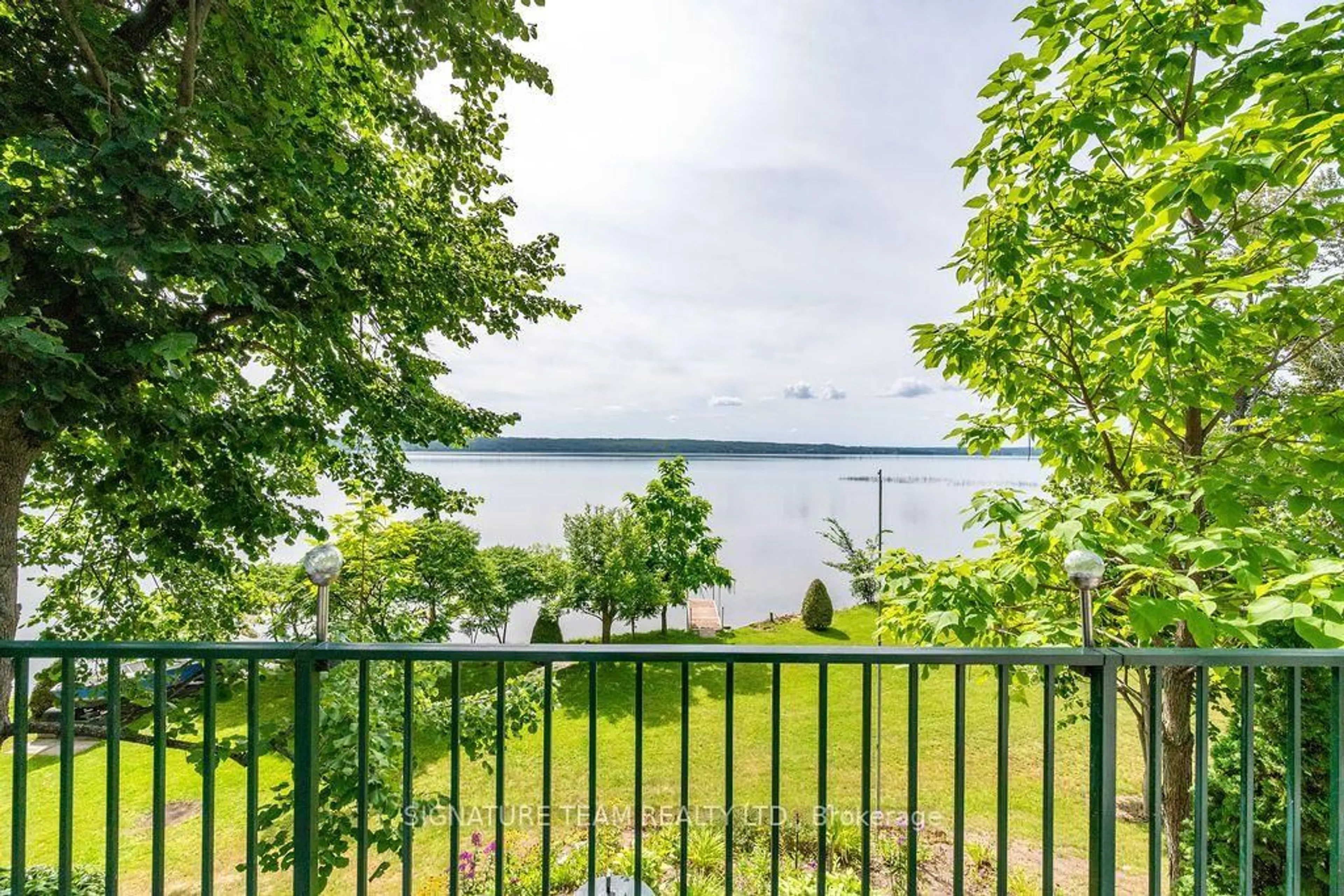 Patio, water/lake/river/ocean view for 42 Rutz Lane, Golden Lake Ontario K0J 1X0