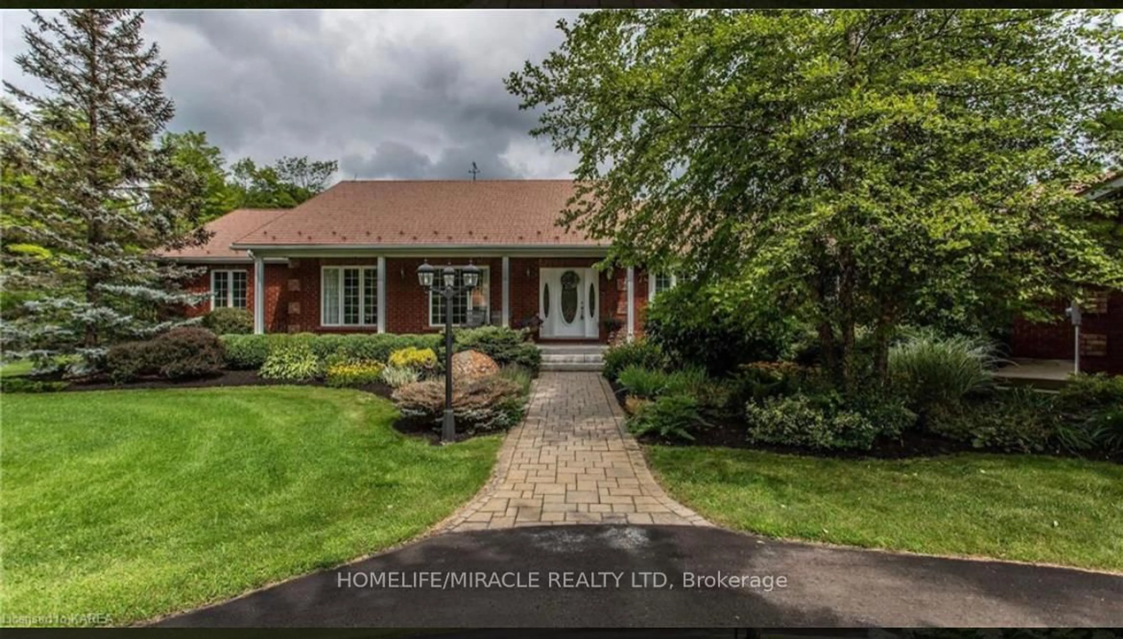 Home with brick exterior material, street for 13382 Highway 38 Highway, Sharbot Lake Ontario K0H 2P0