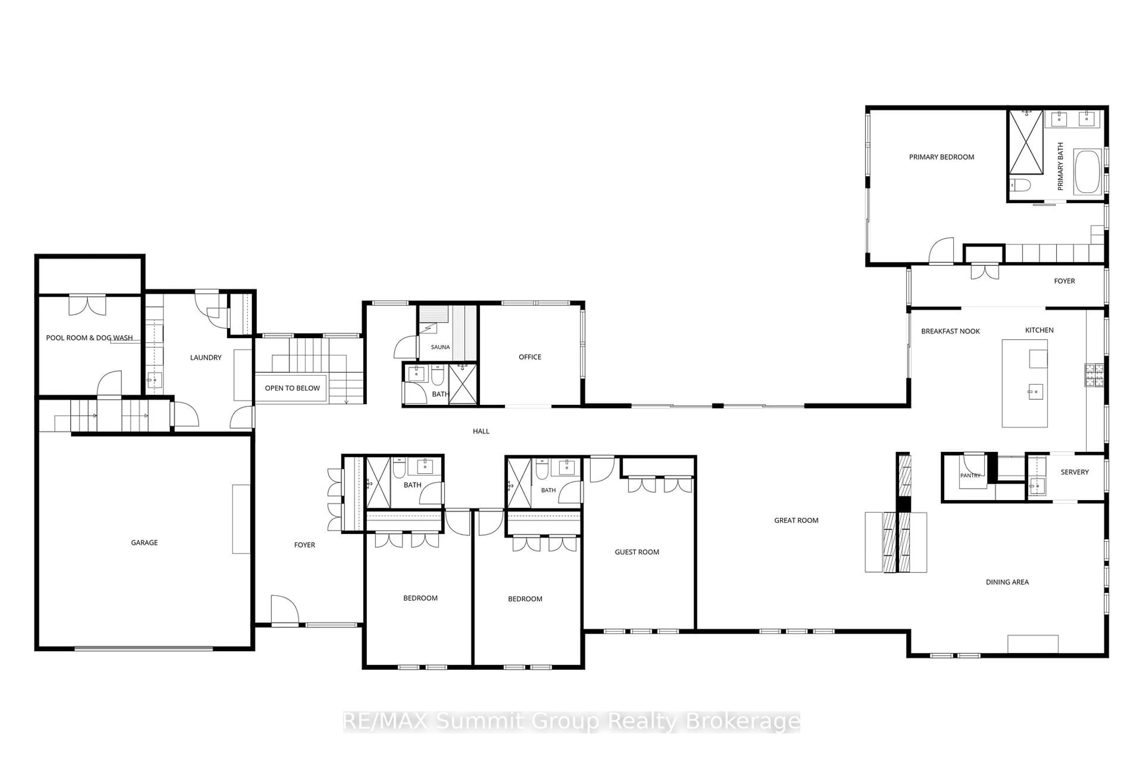 Floor plan for 101 Deer Lane, Blue Mountains Ontario N0H 1J0