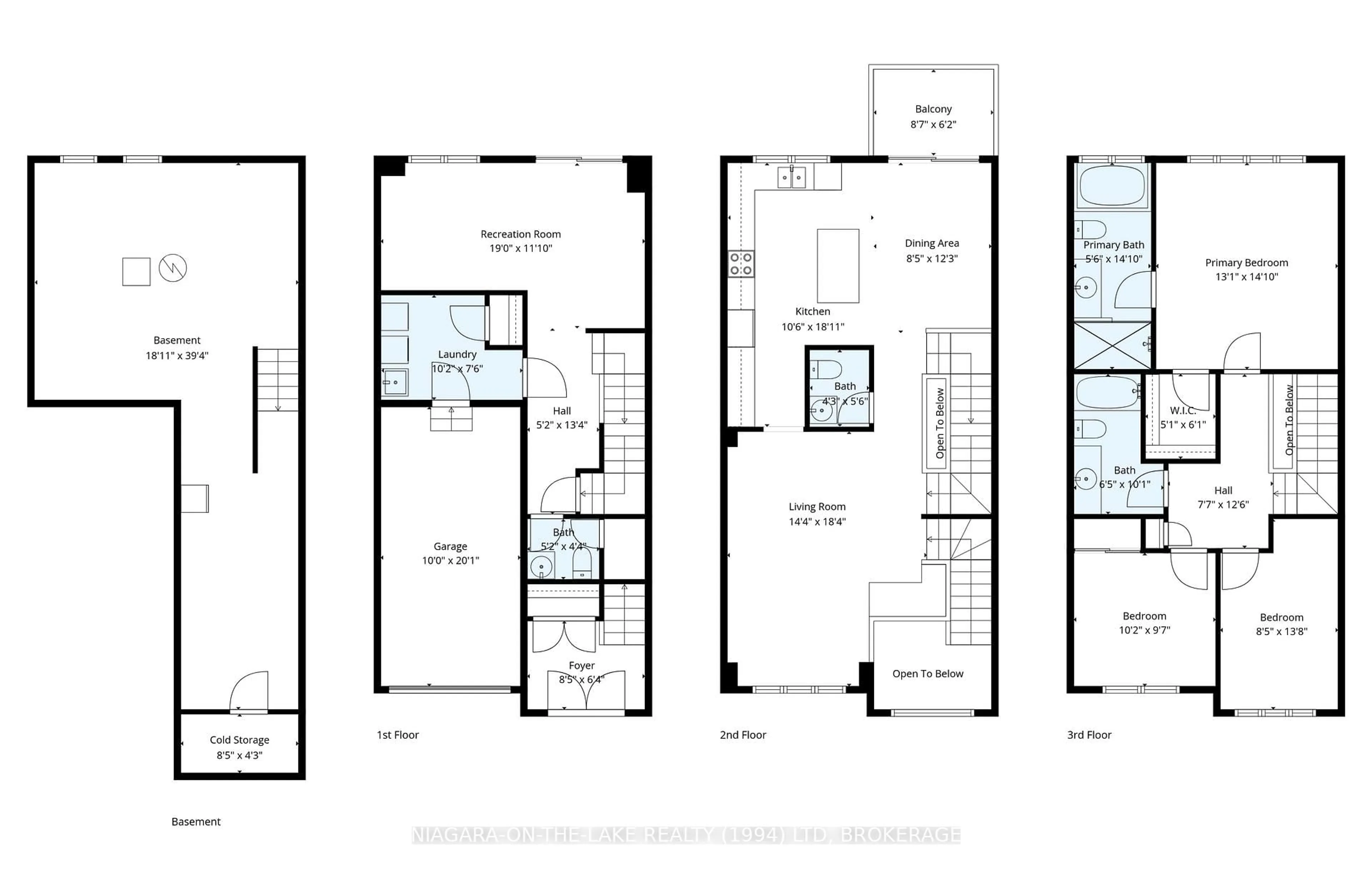 Floor plan for 4018 Fracchioni Dr, Lincoln Ontario L3J 0R8
