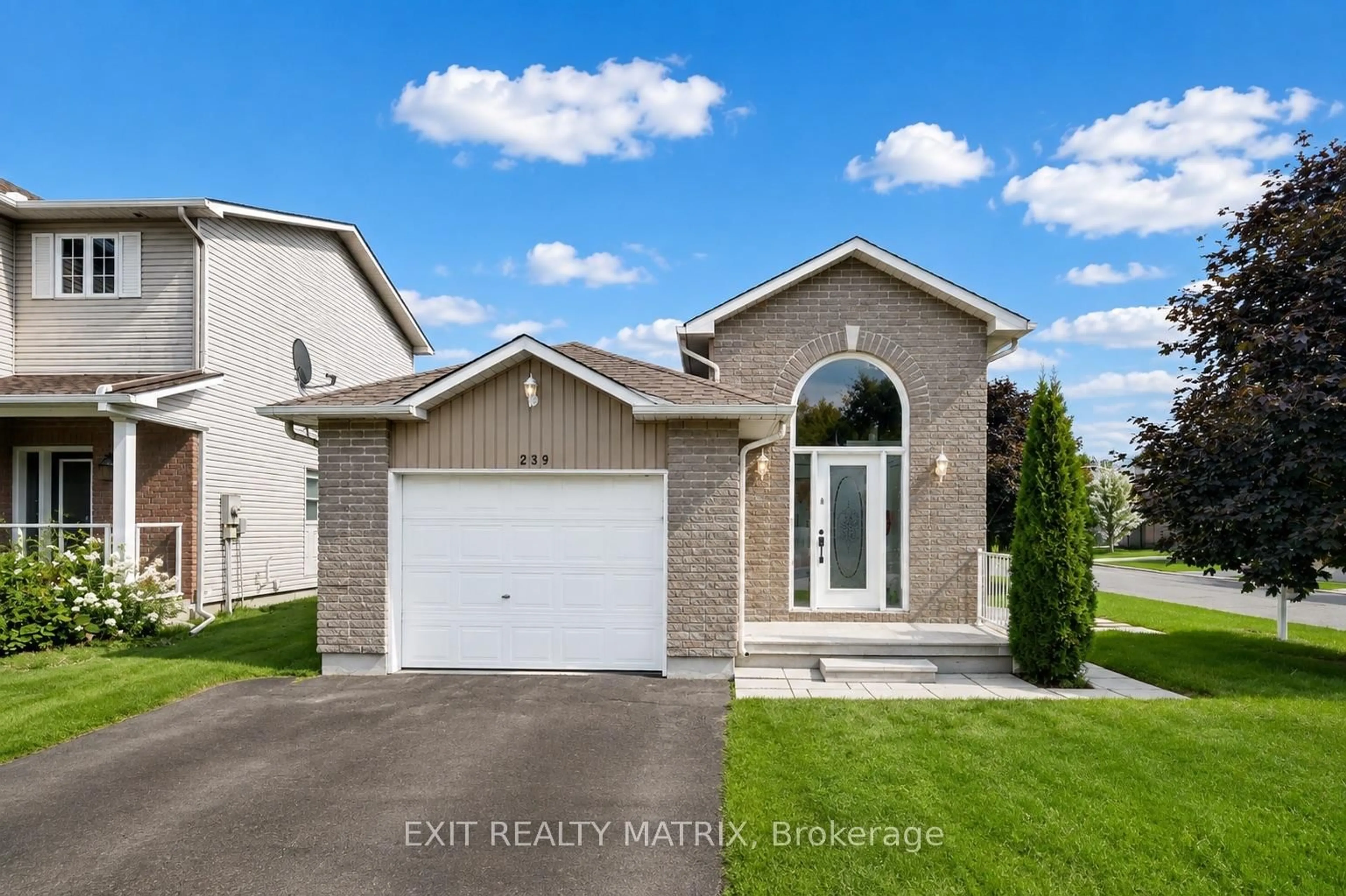 Home with vinyl exterior material, street for 239 Stiver St, Russell Ontario K4R 1G9