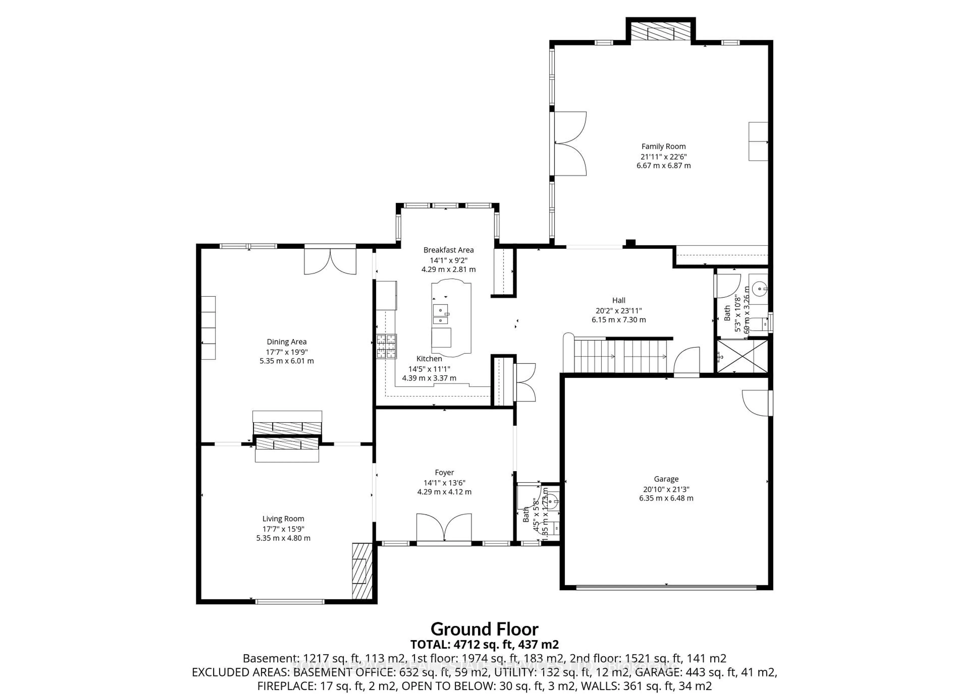 Floor plan for 3476 Vinehaven Tr, Lincoln Ontario L0R 2C0