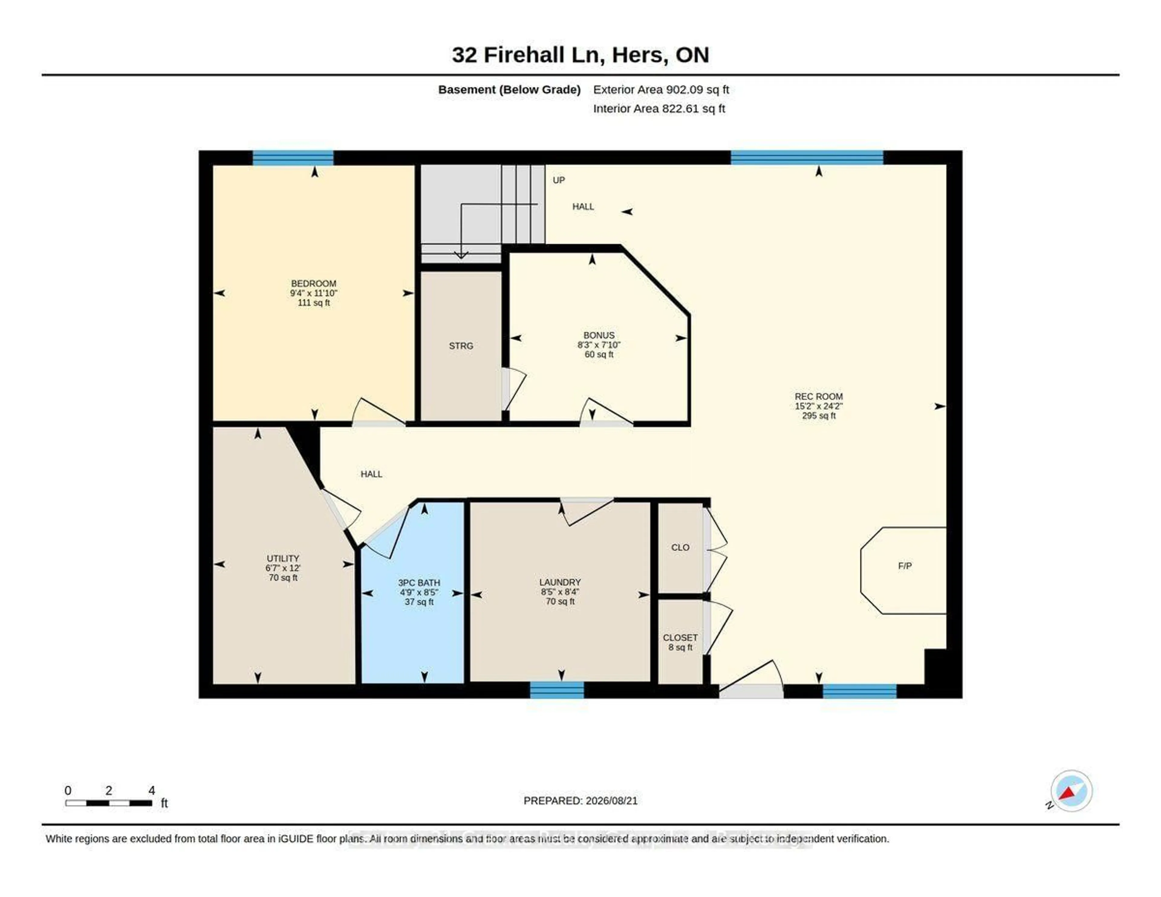 Floor plan for 32 Firehall Lane, Bancroft Ontario K0L 1C0