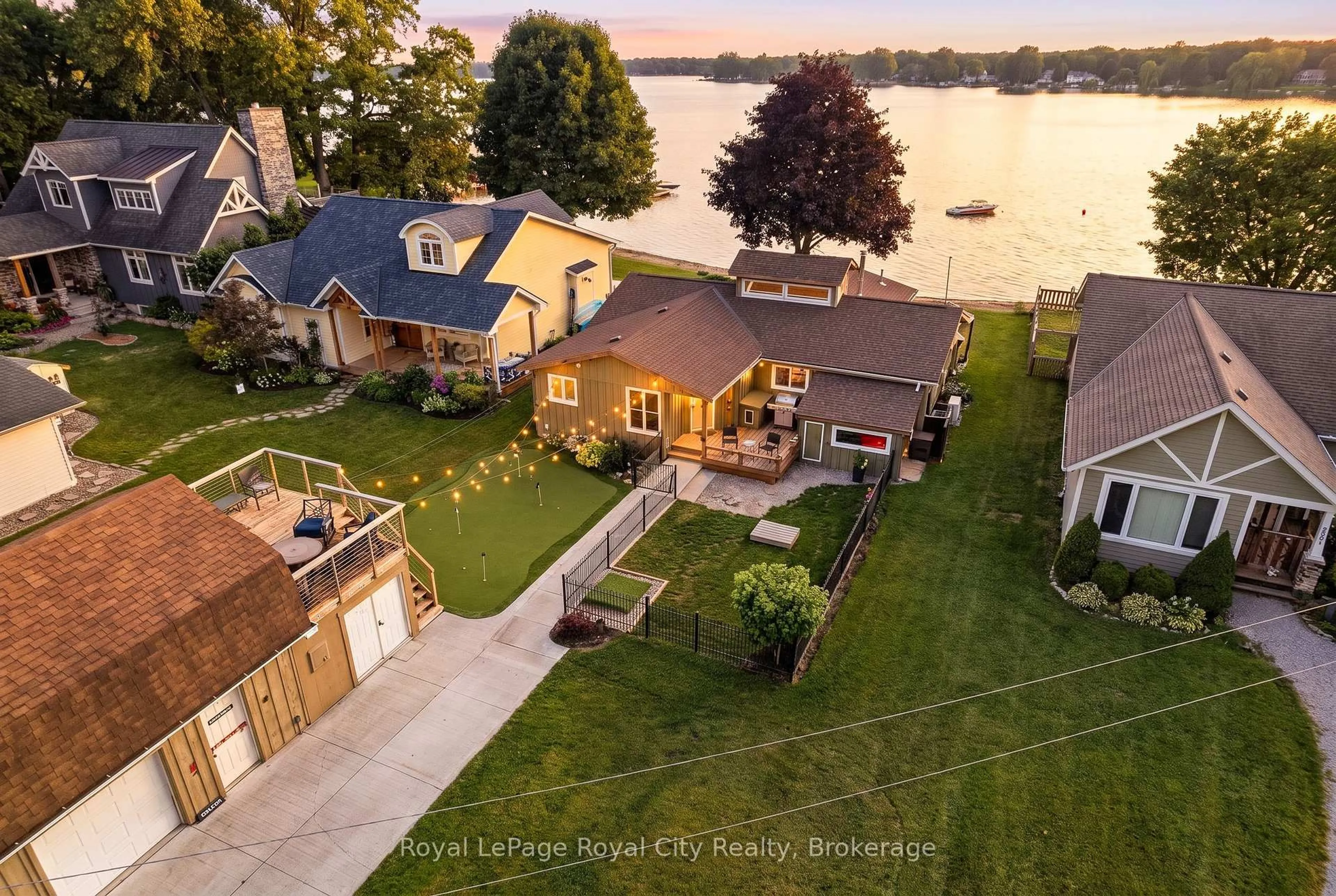 A pic from outside/outdoor area/front of a property/back of a property/a pic from drone, water/lake/river/ocean view for 285 Mank Rd, Zorra Ontario N0H 2G0