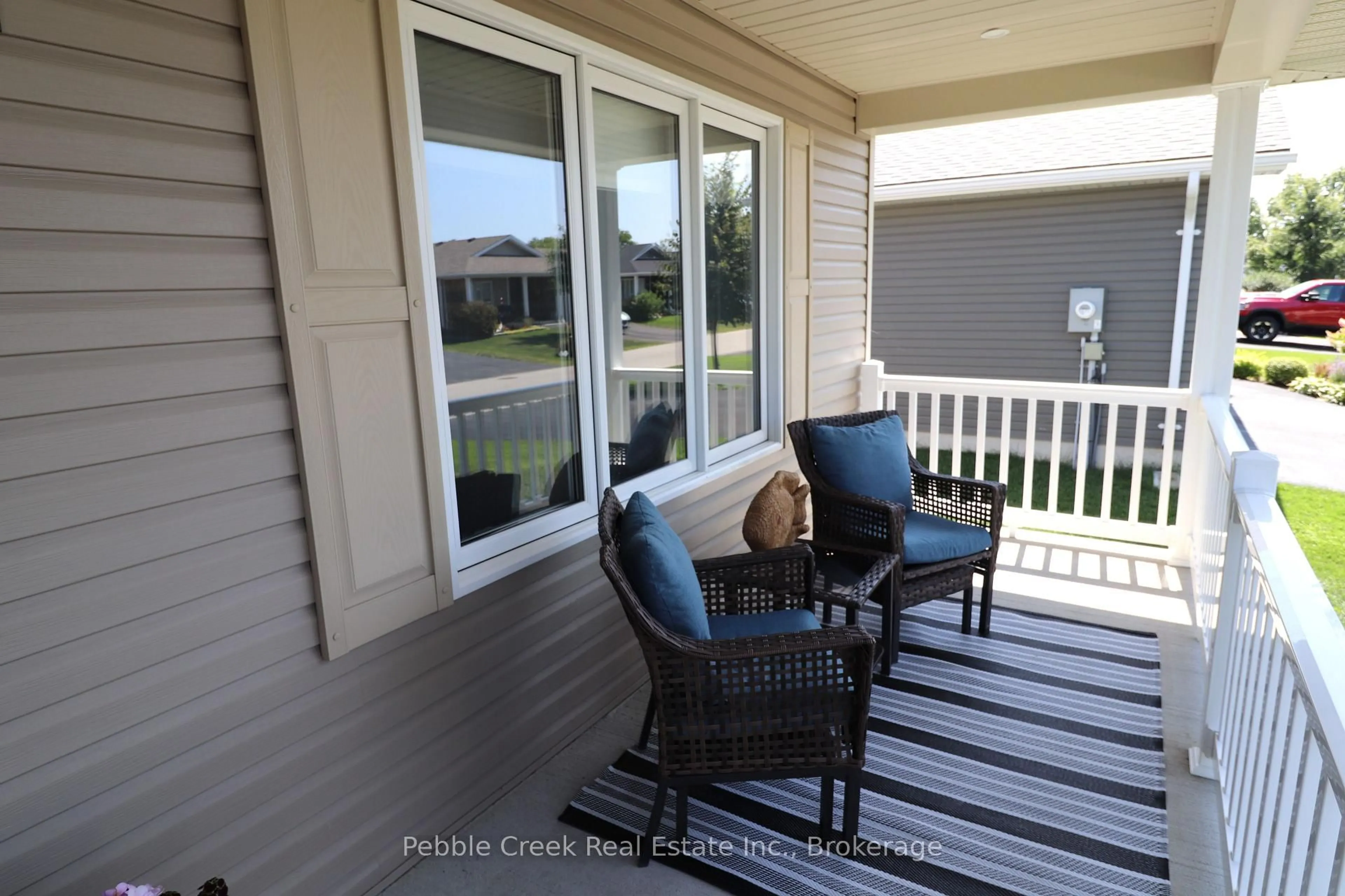 Patio, water/lake/river/ocean view for 96 Lake Breeze Dr, Ashfield-Colborne-Wawanosh Ontario N7A 0B9
