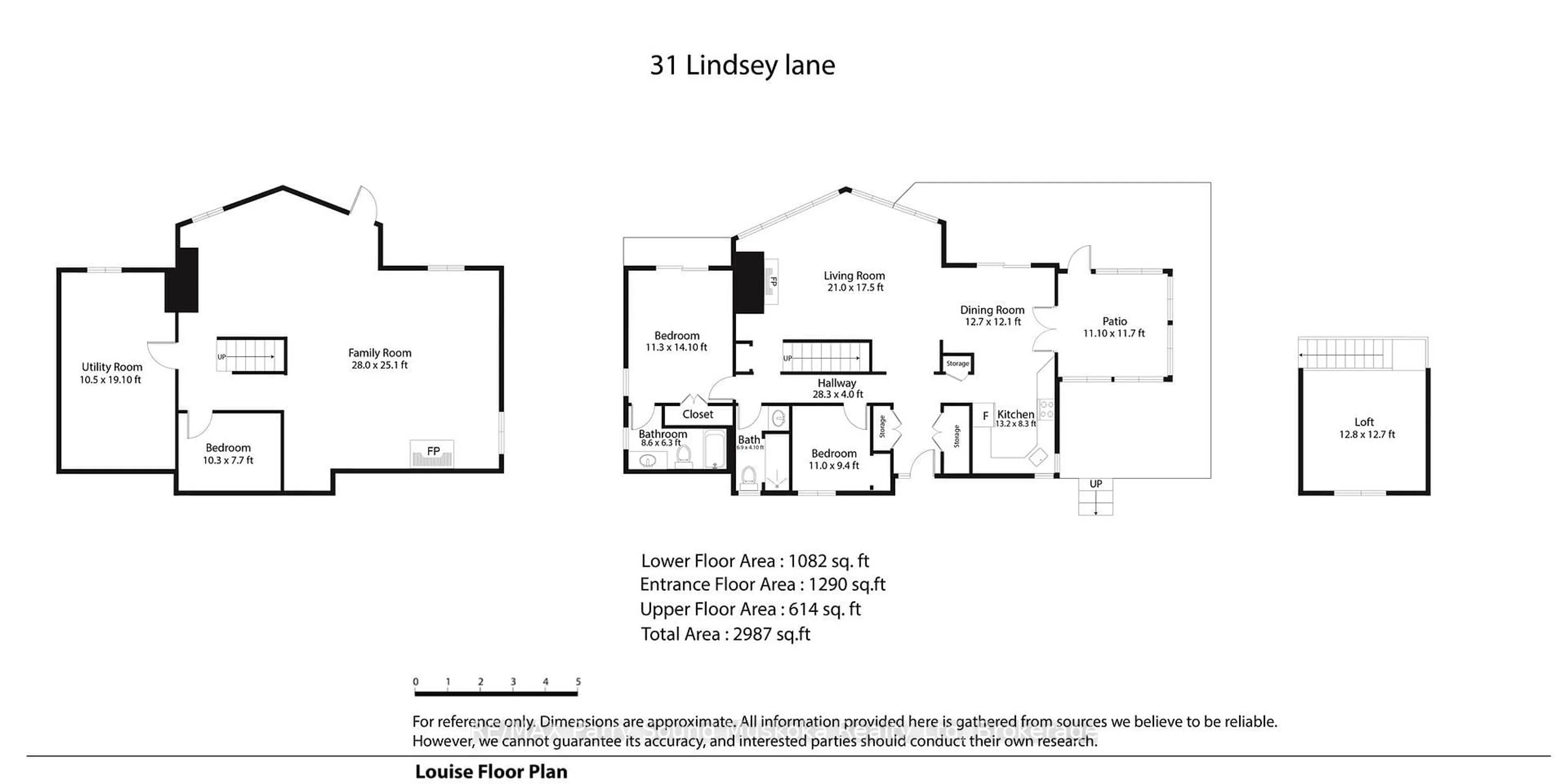 Floor plan for 31 Lyndsey Lane, McKellar Ontario P2A 0B5