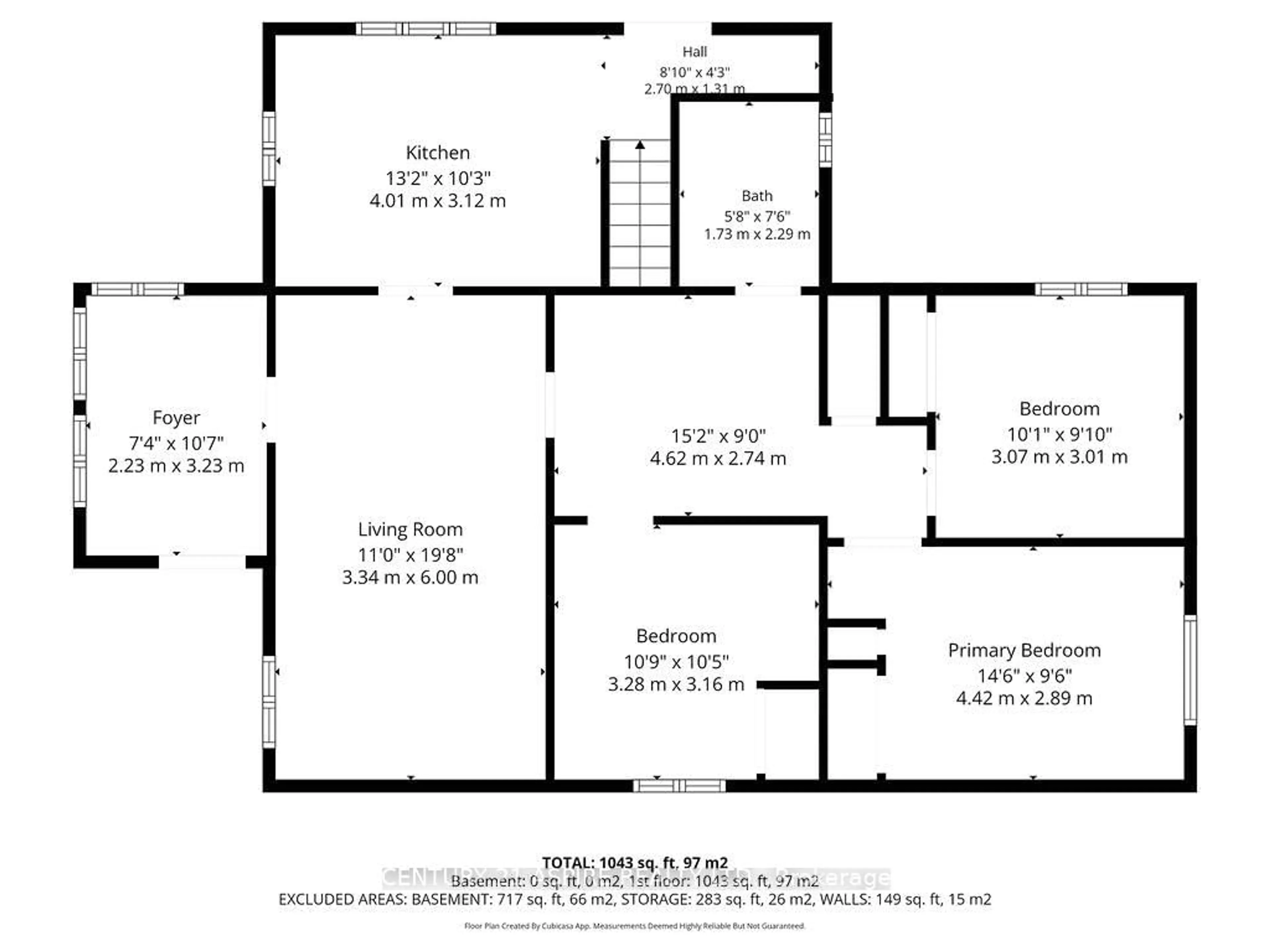 Floor plan for 20 Hilda St, Petawawa Ontario K8H 1T6